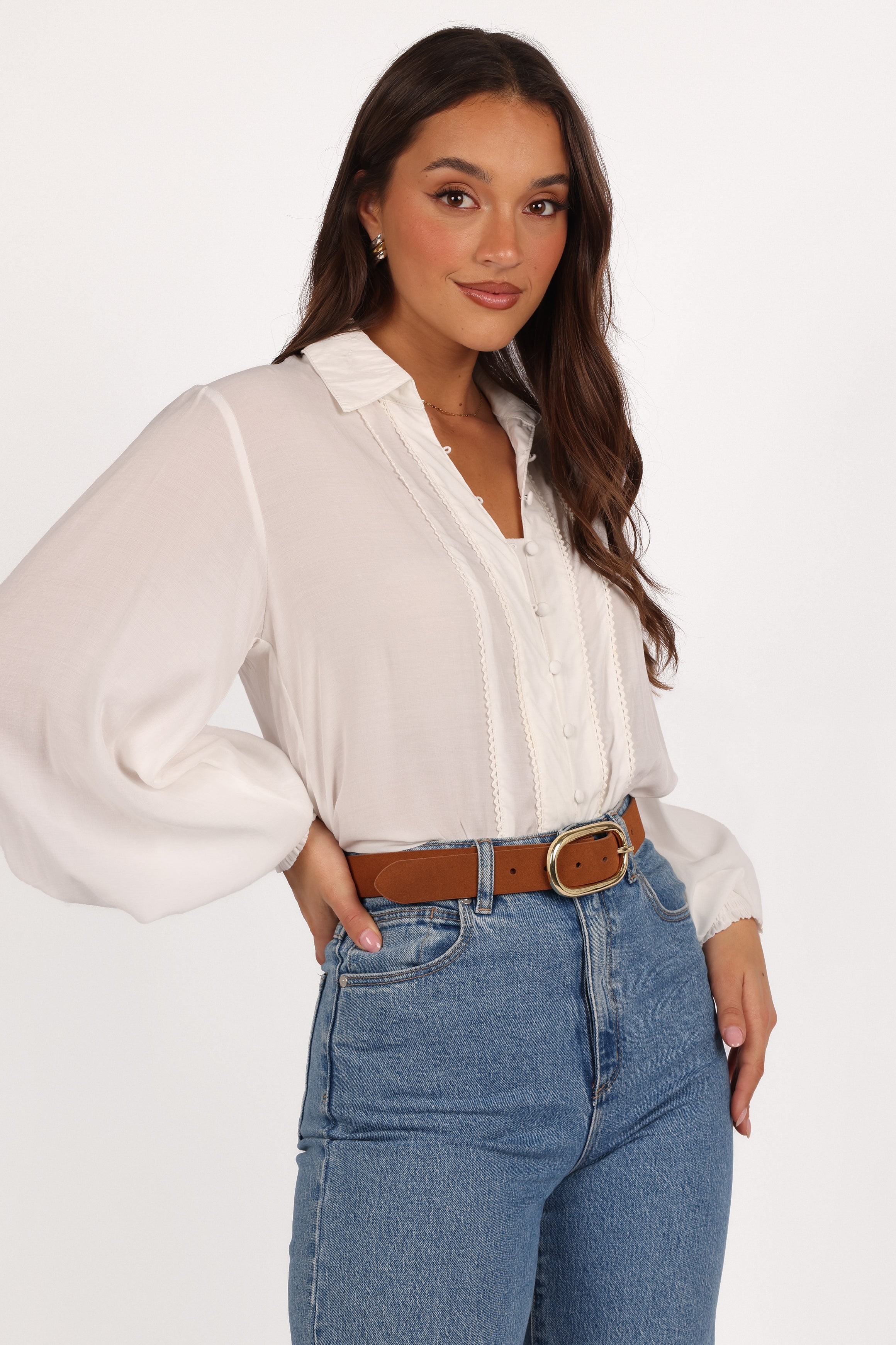 Petal and Pup USA TOPS Tallara Top - White