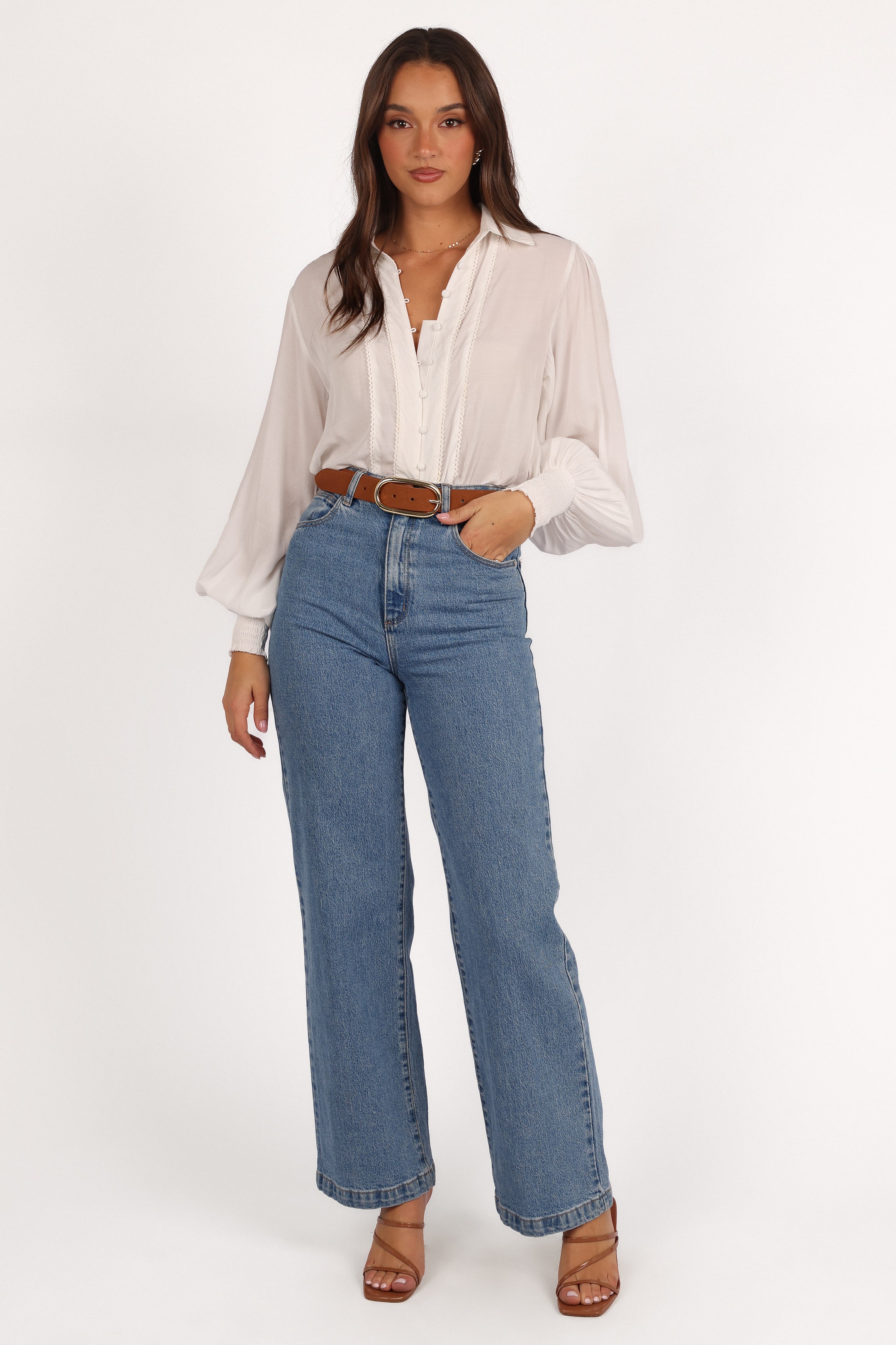 Petal and Pup USA TOPS Tallara Top - White