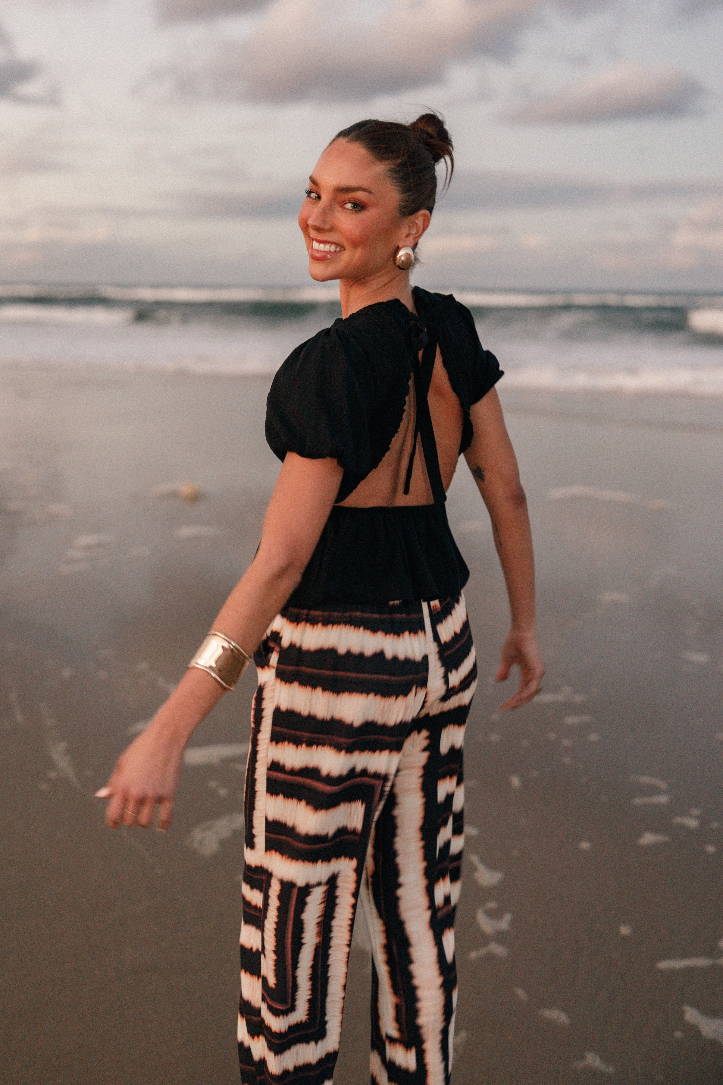 Petal and Pup USA TOPS Tamara Top - Black