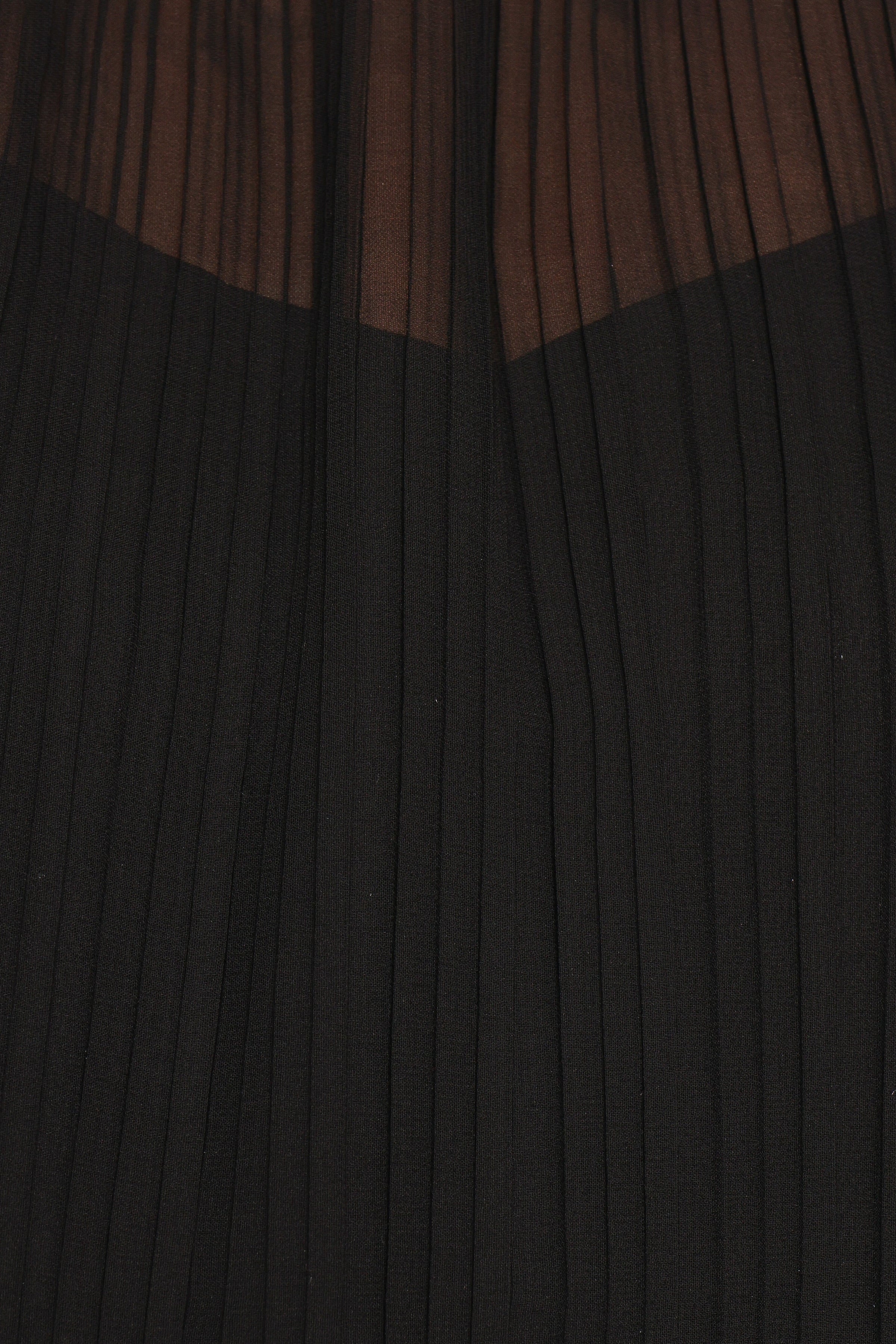 Petal and Pup USA TOPS Topia Pleated Flutter Sleeve Top - Black