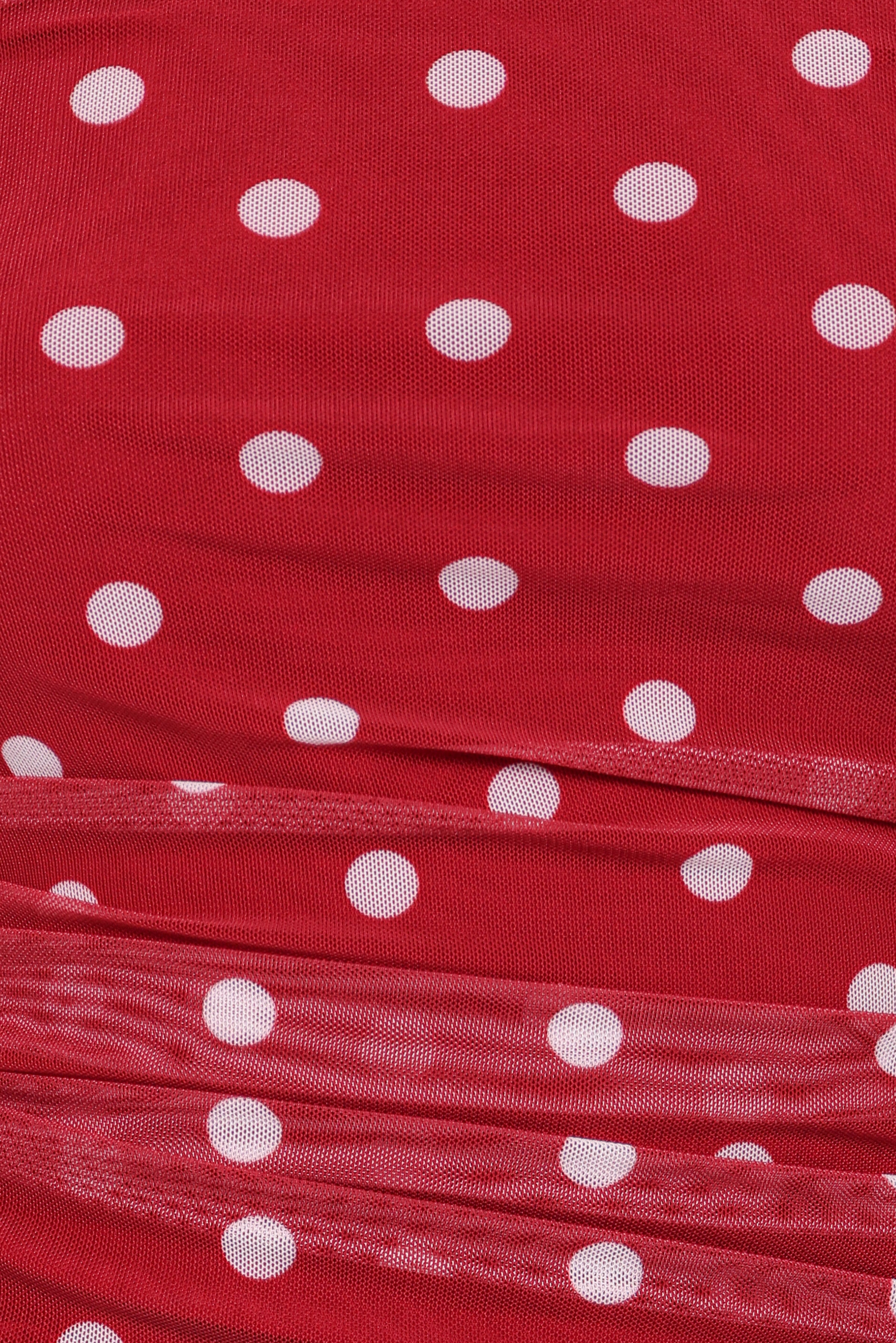 Petal and Pup USA TOPS Tullia Strapless Top - Red Polka Dot