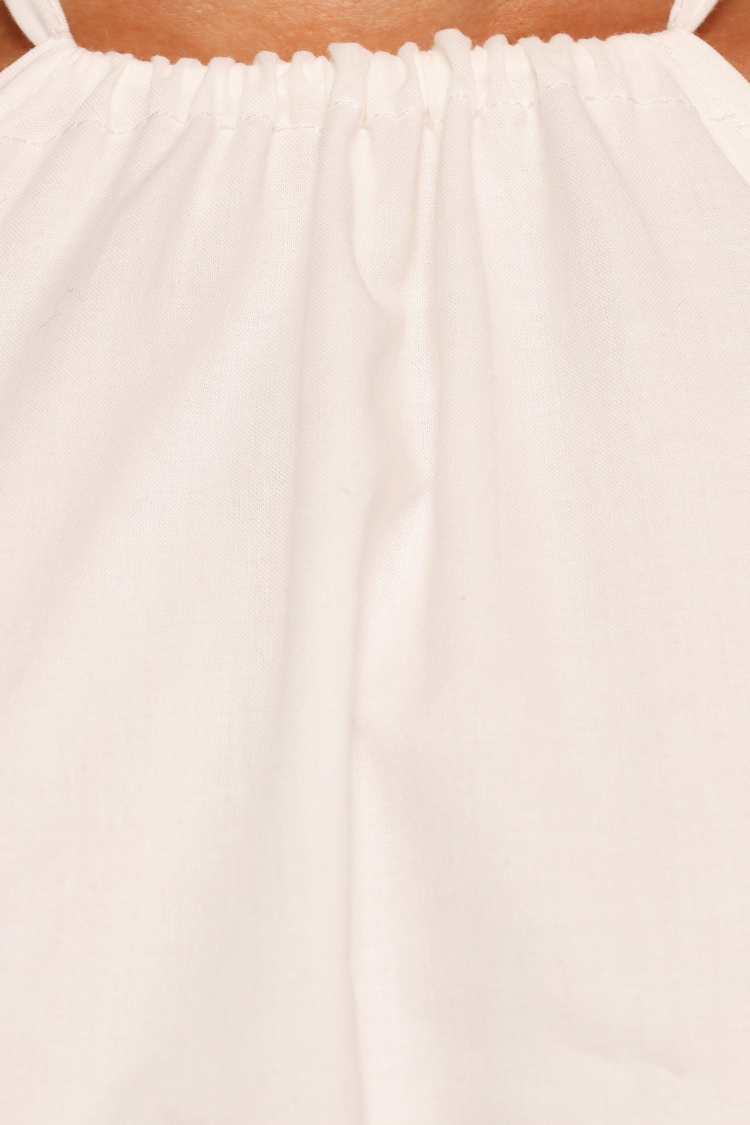 Petal and Pup USA TOPS Vanessa Halterneck Top - White