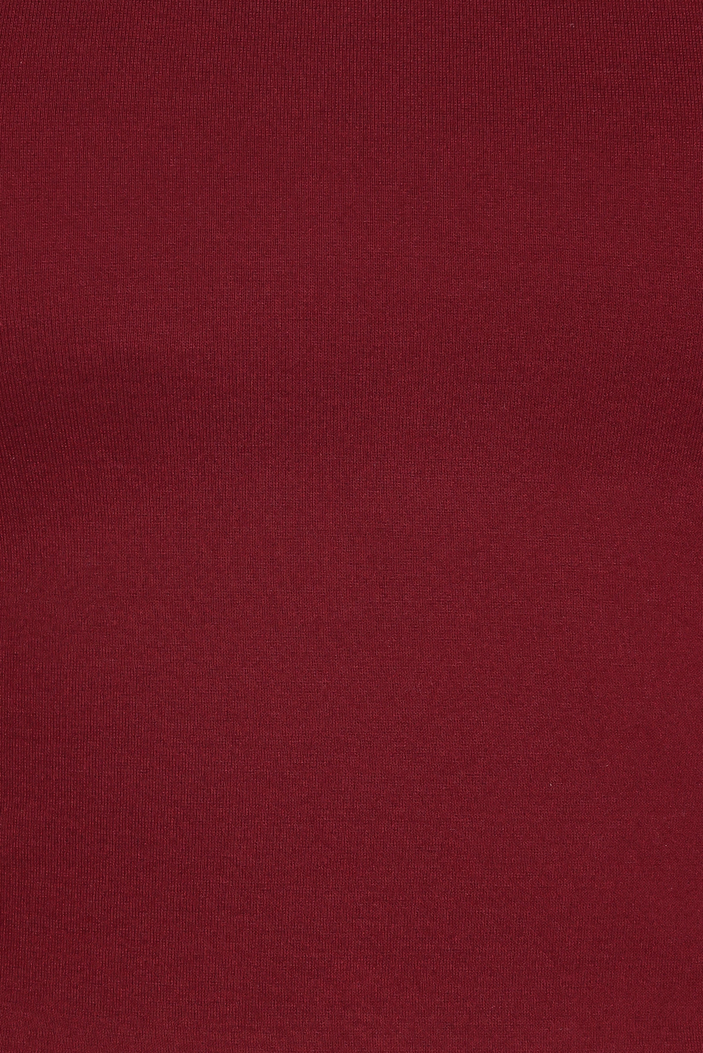 Petal and Pup USA TOPS Wesson Sheer Sleeve Top - Merlot