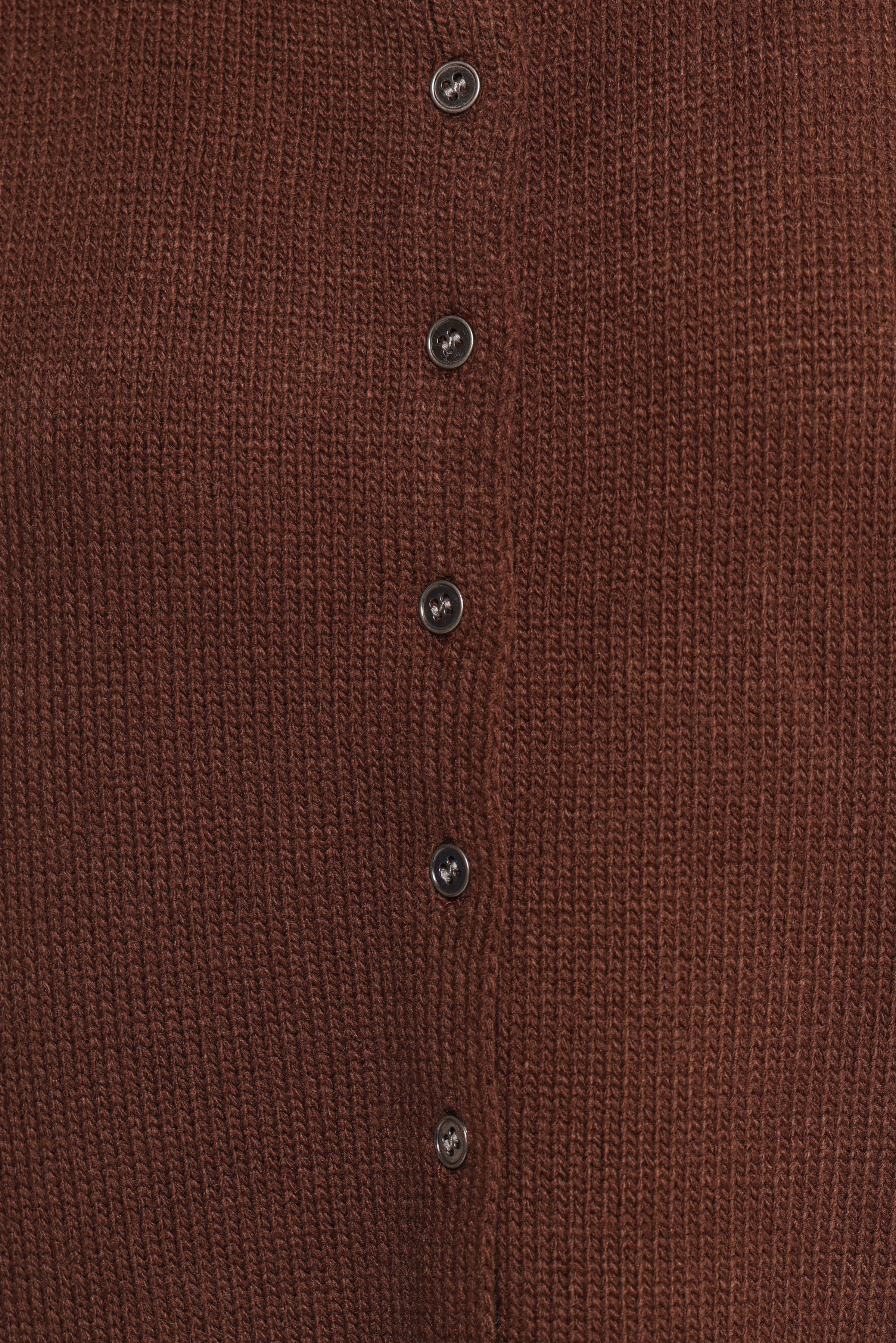 Petal and Pup USA TOPS Weston Knit Vest - Dark Chocolate
