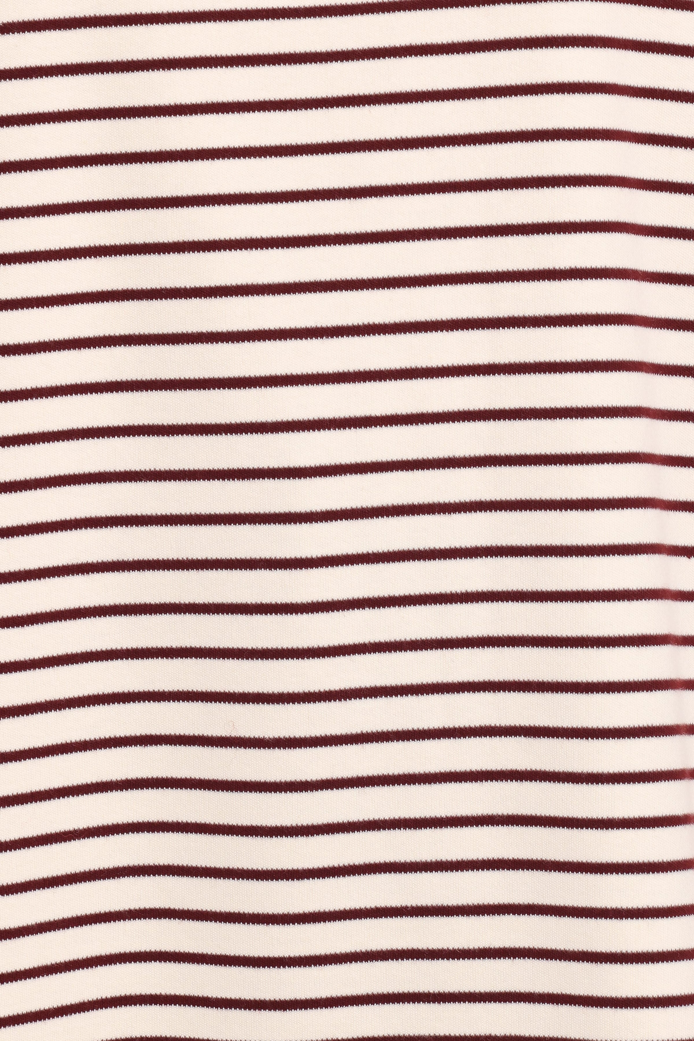Petal and Pup USA TOPS Wilda Oversized Tee - Cream Tan Stripe