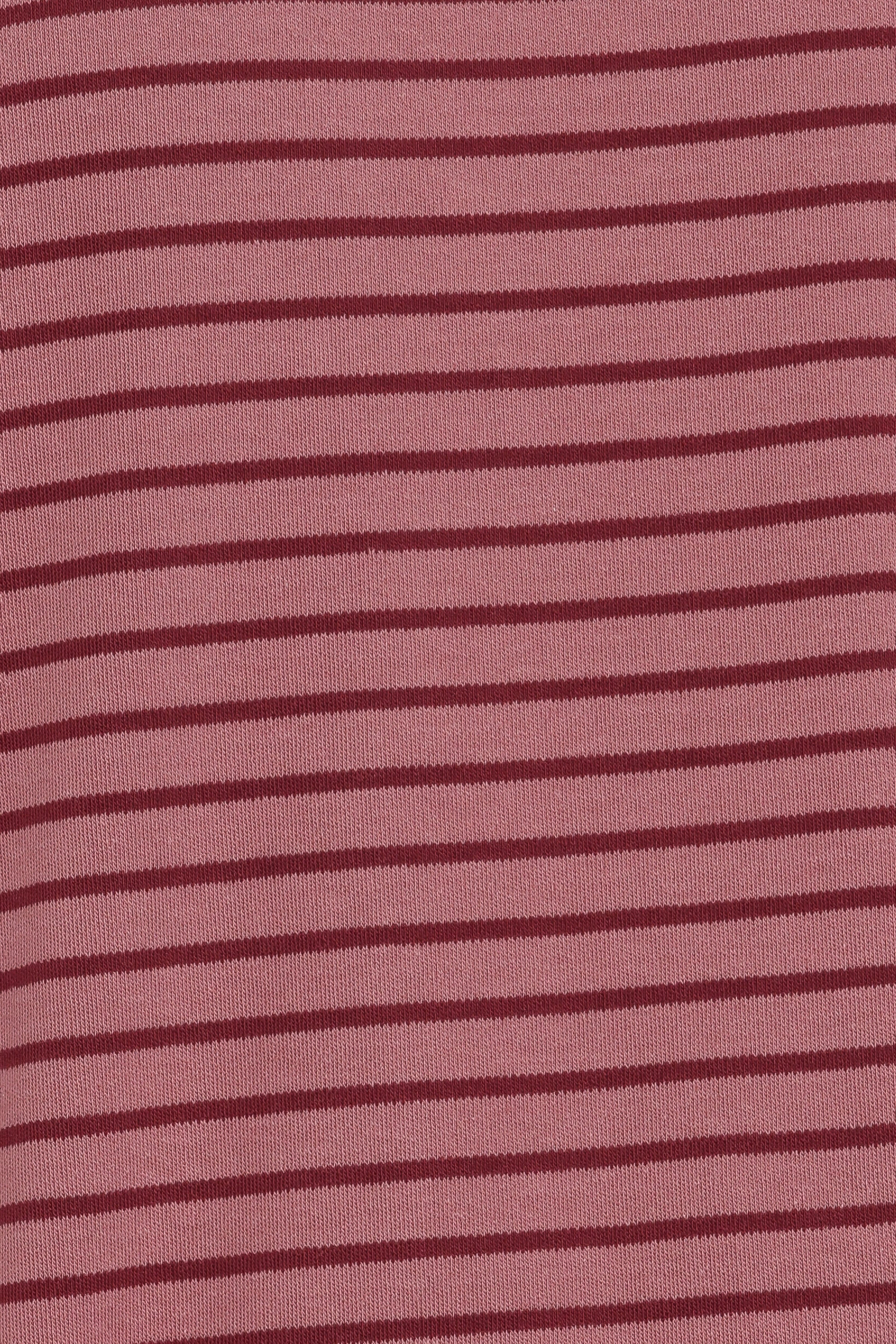 Petal and Pup USA TOPS Wilda Oversized Tee - Pink Red Stripe