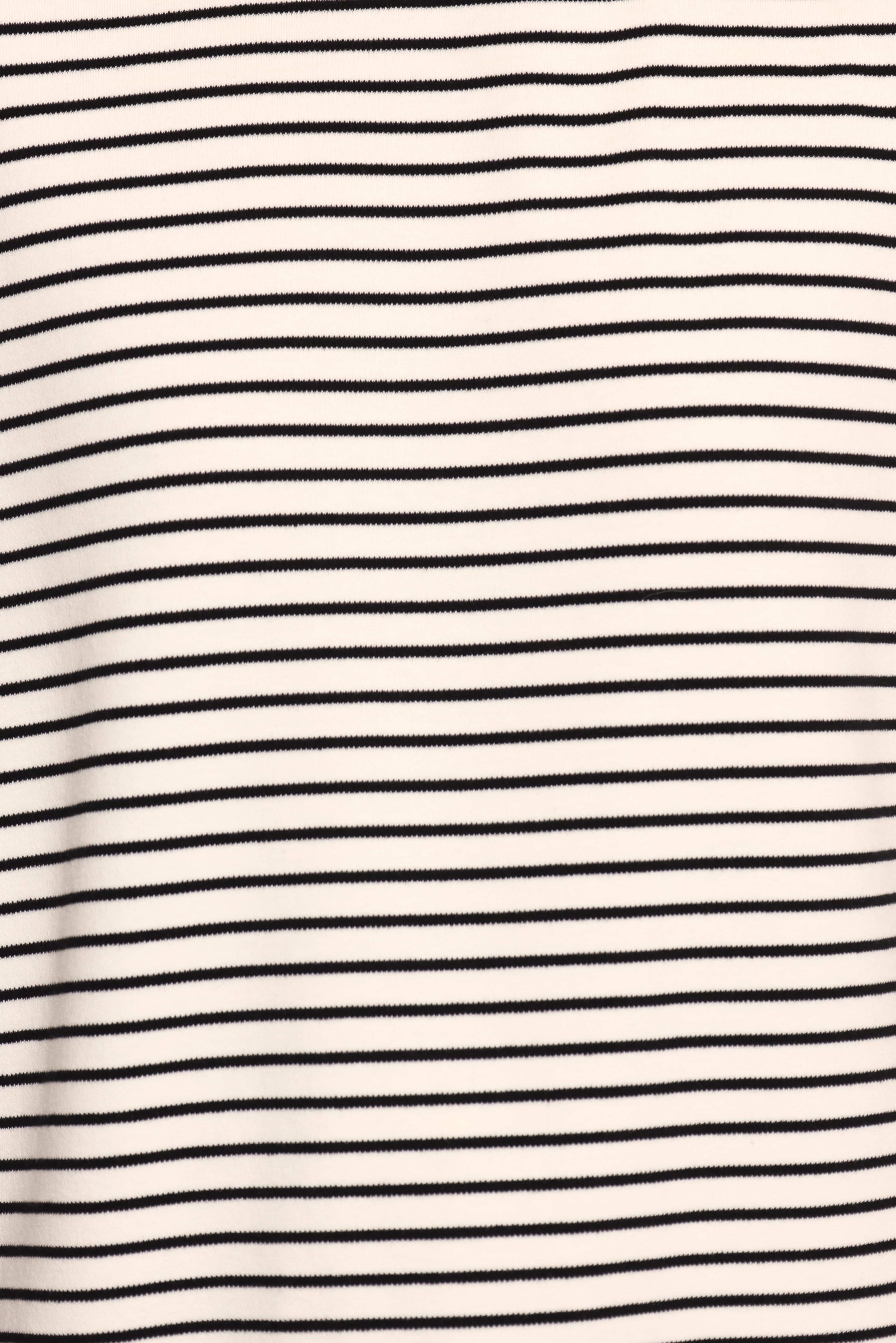 Petal and Pup USA TOPS Wilda Oversized Tee - White Black Stripe