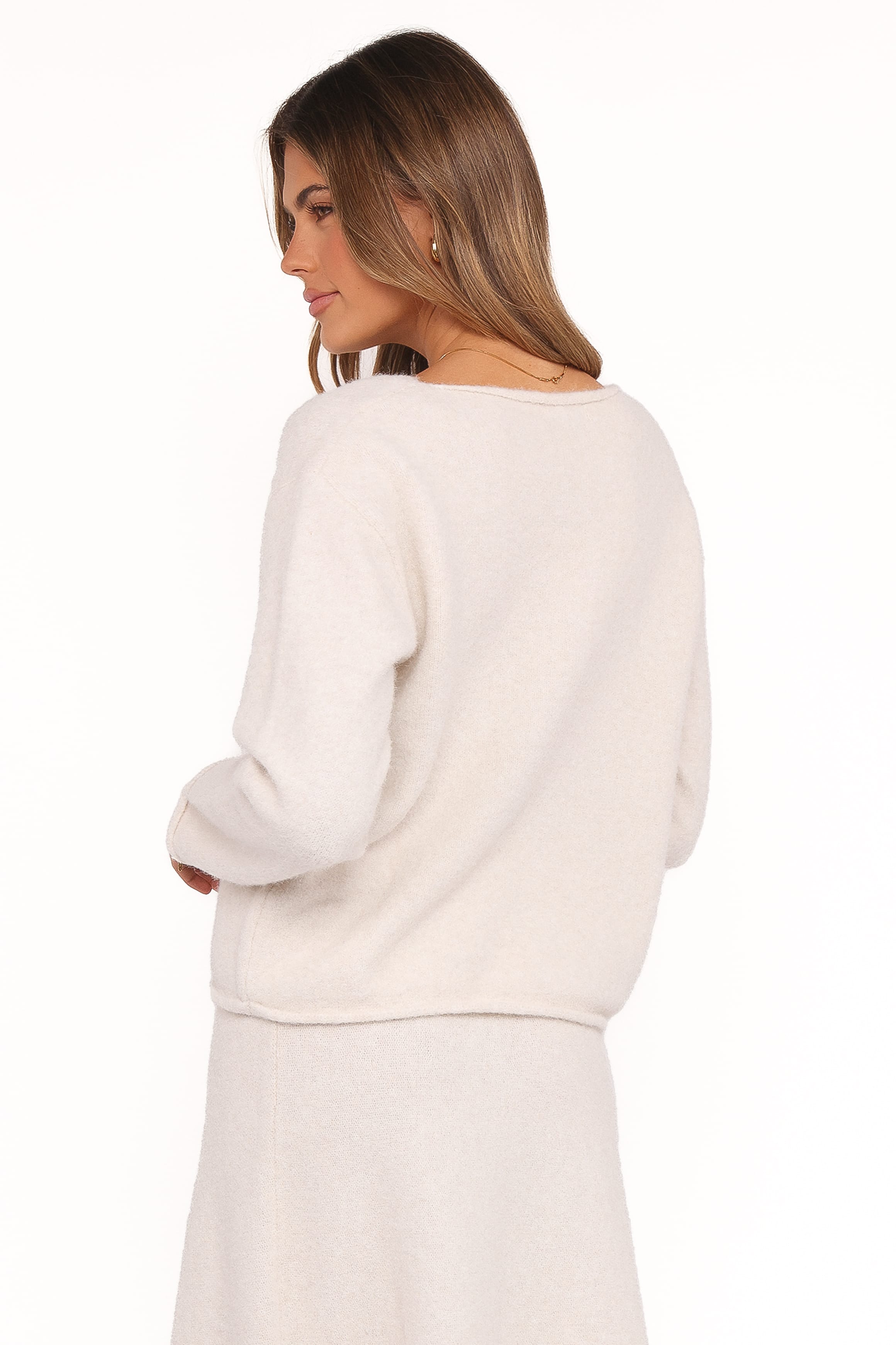 Petal and Pup USA TOPS Willis Knitted Top - Cream
