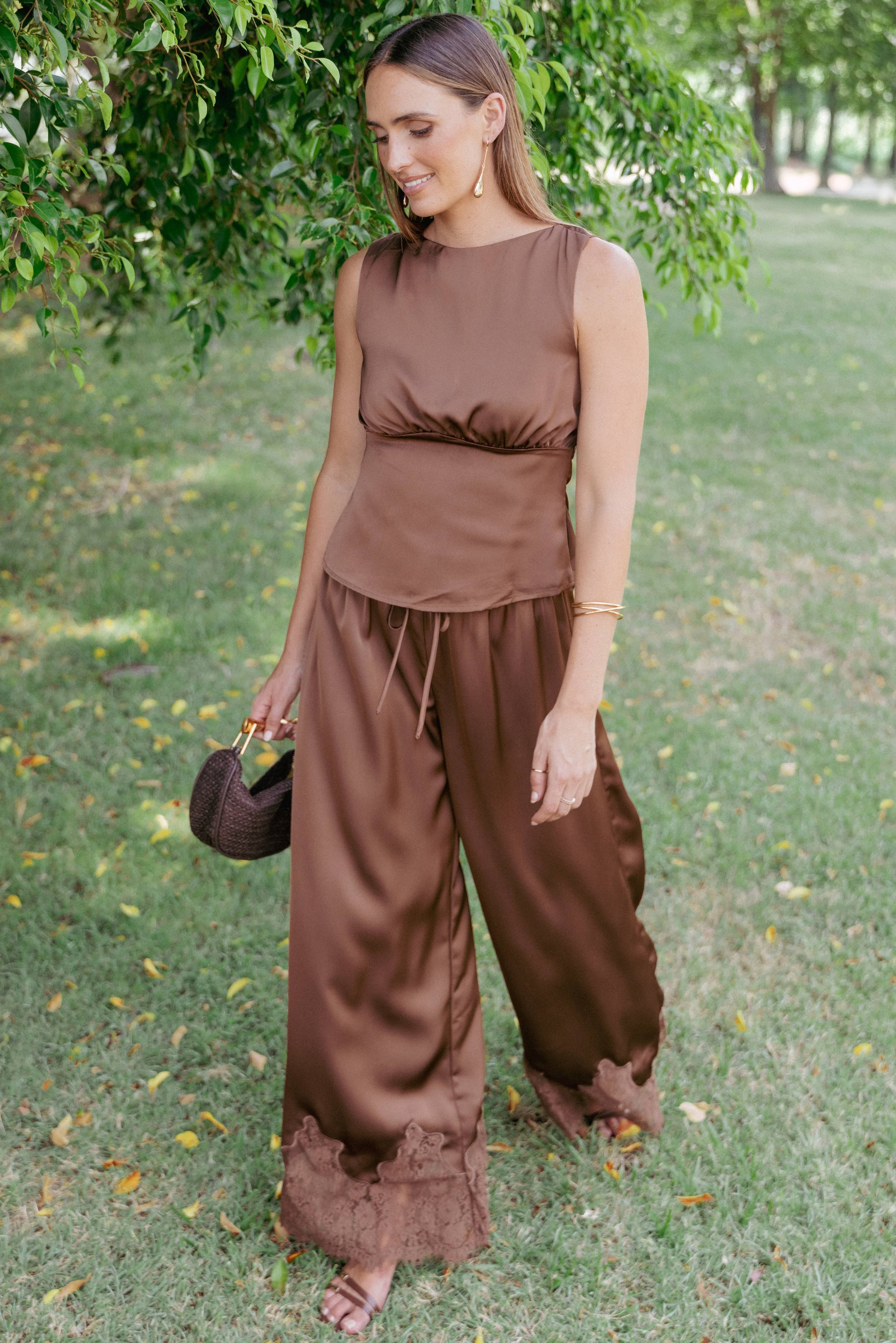 Petal and Pup USA TOPS Wynn Top - Chocolate
