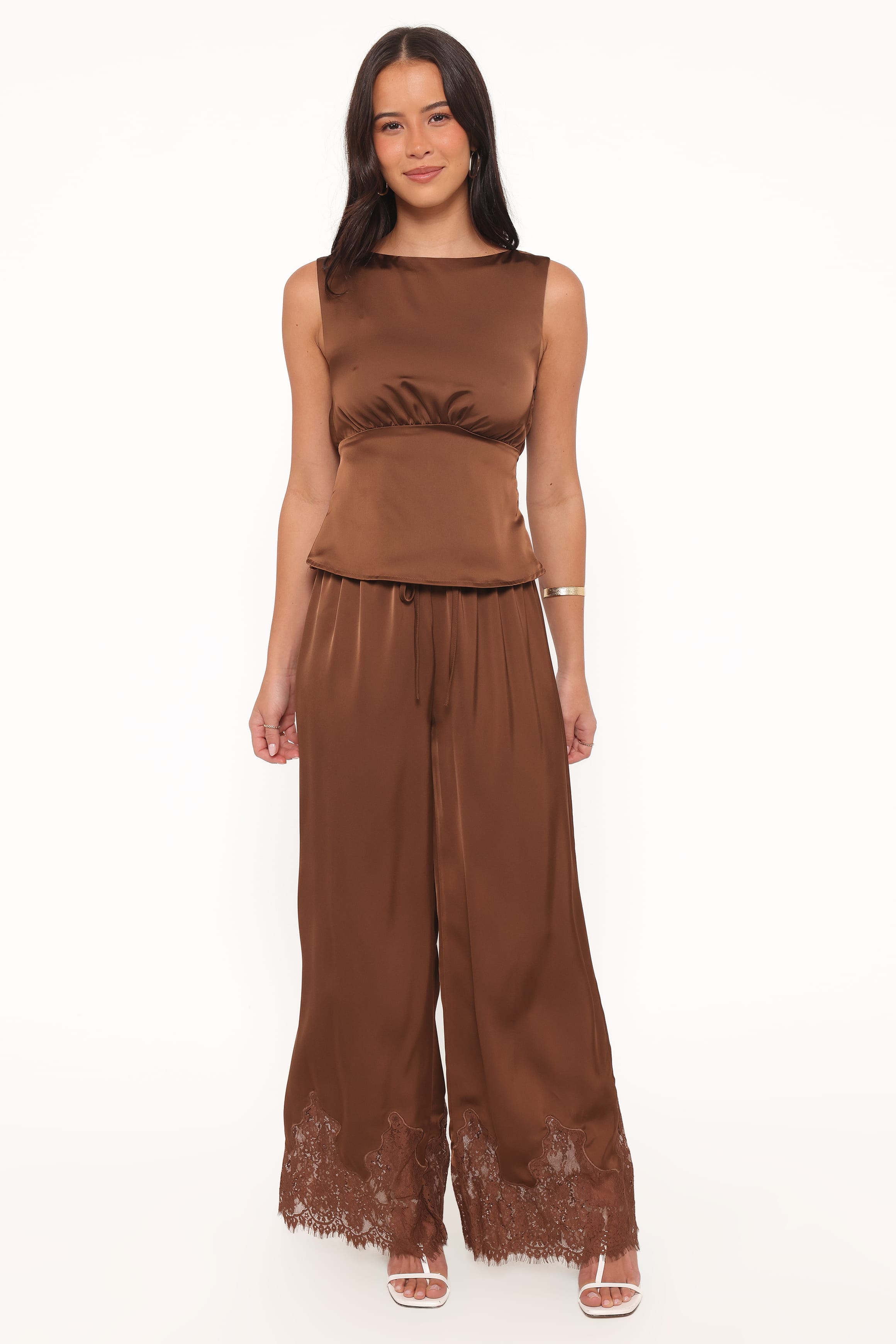 Petal and Pup USA TOPS Wynn Top - Chocolate