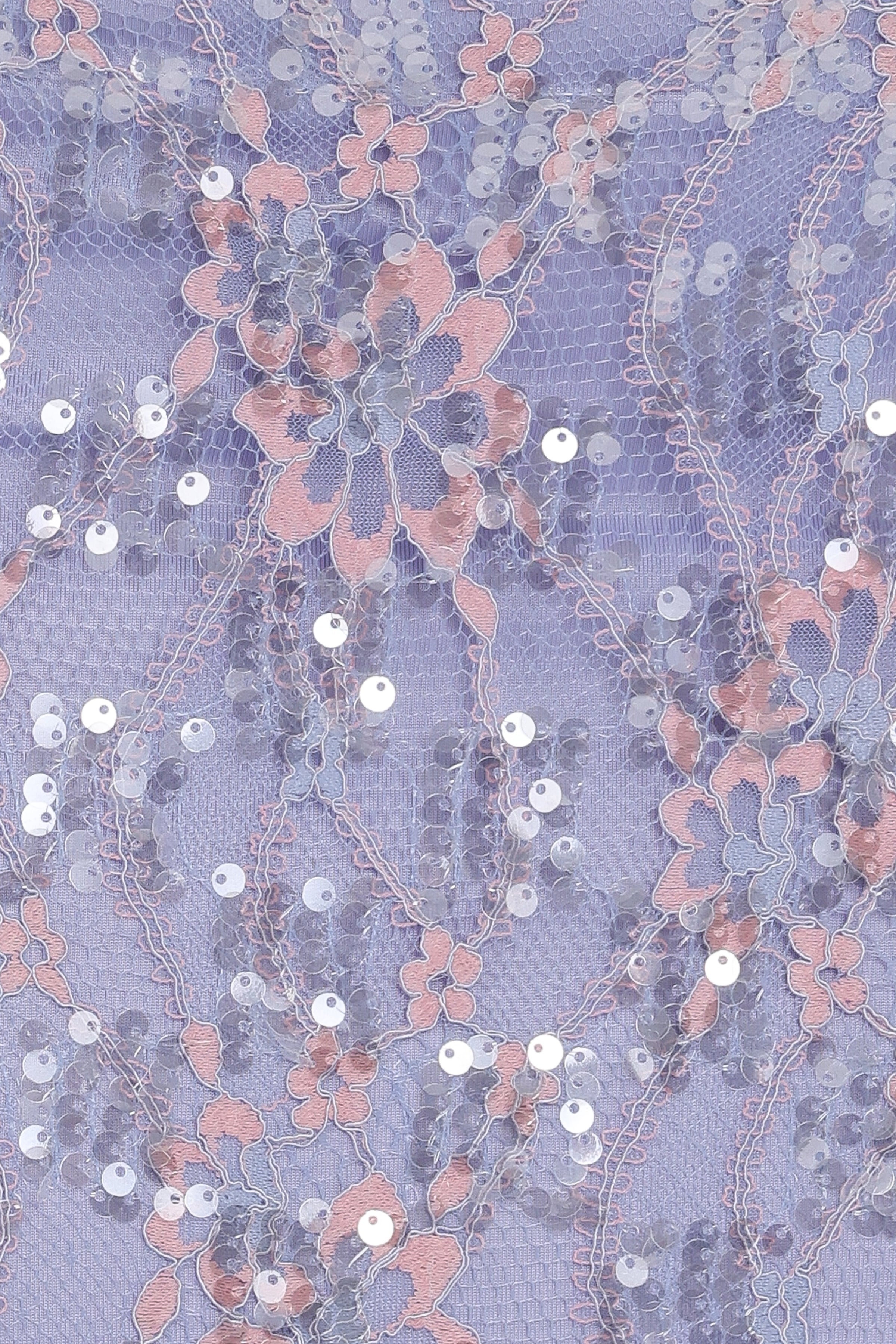 Petal and Pup USA TOPS Yonder Sheer Lace Tee Top - Purple