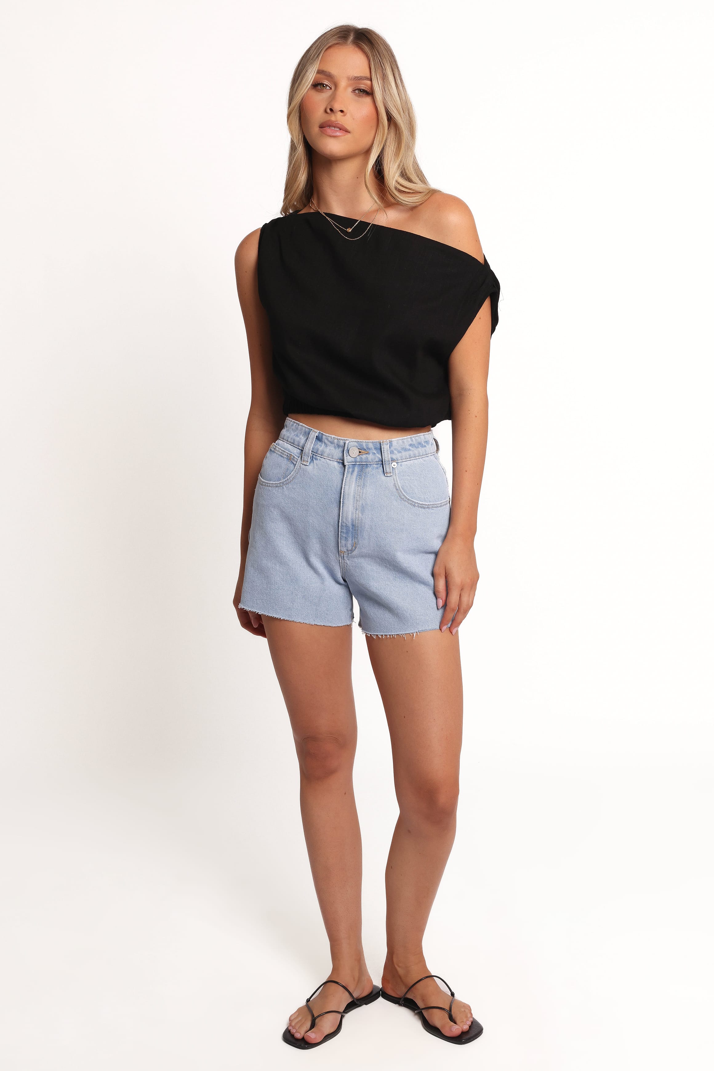 Petal and Pup USA TOPS Zara Top - Black
