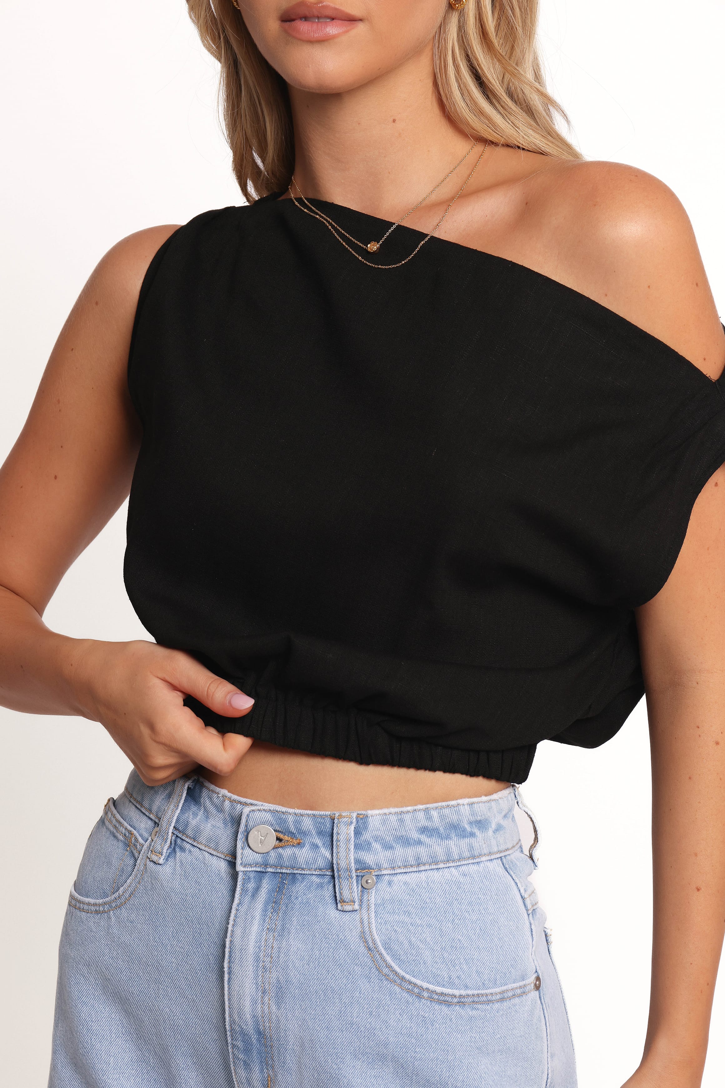 Petal and Pup USA TOPS Zara Top - Black