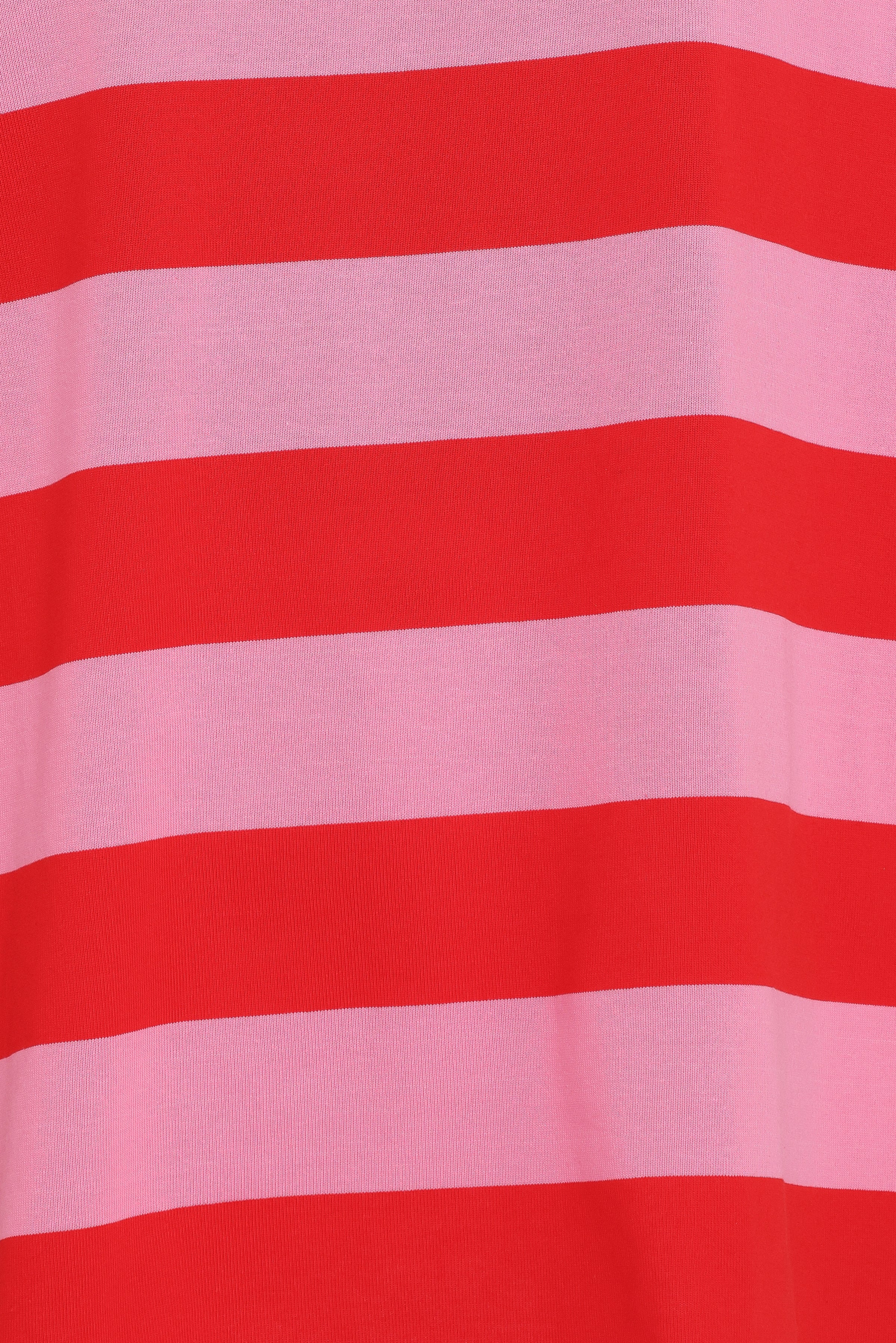 Petal and Pup USA TOPS Zestora Tee - Red Pink Stripe