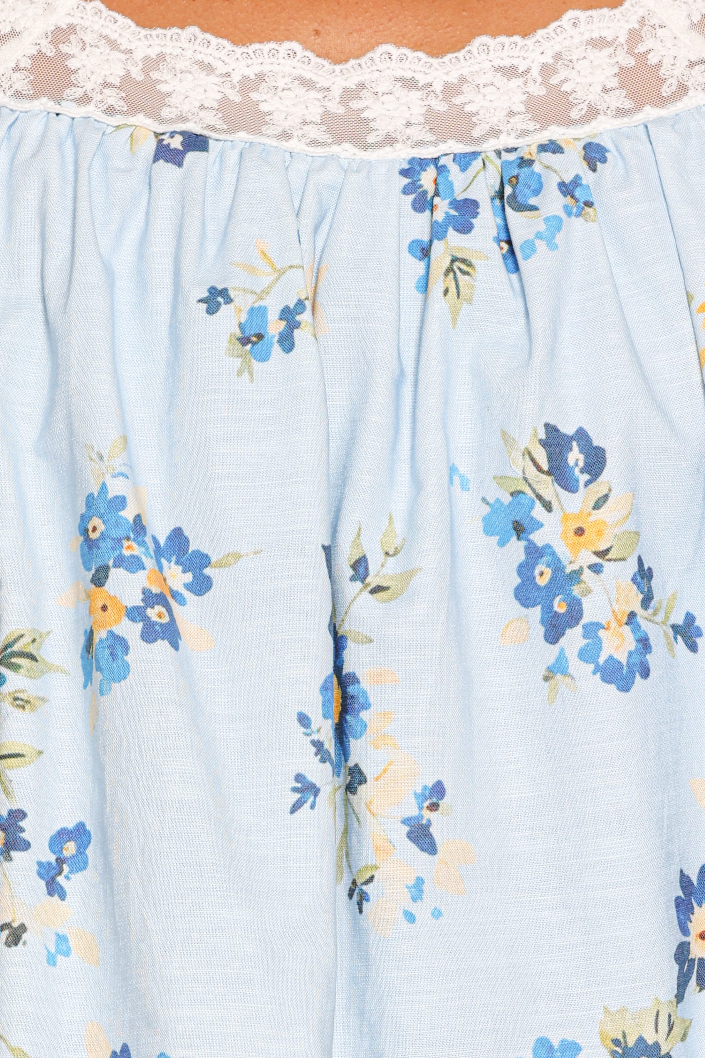 SETS Fawna Short Set - Blue Floral