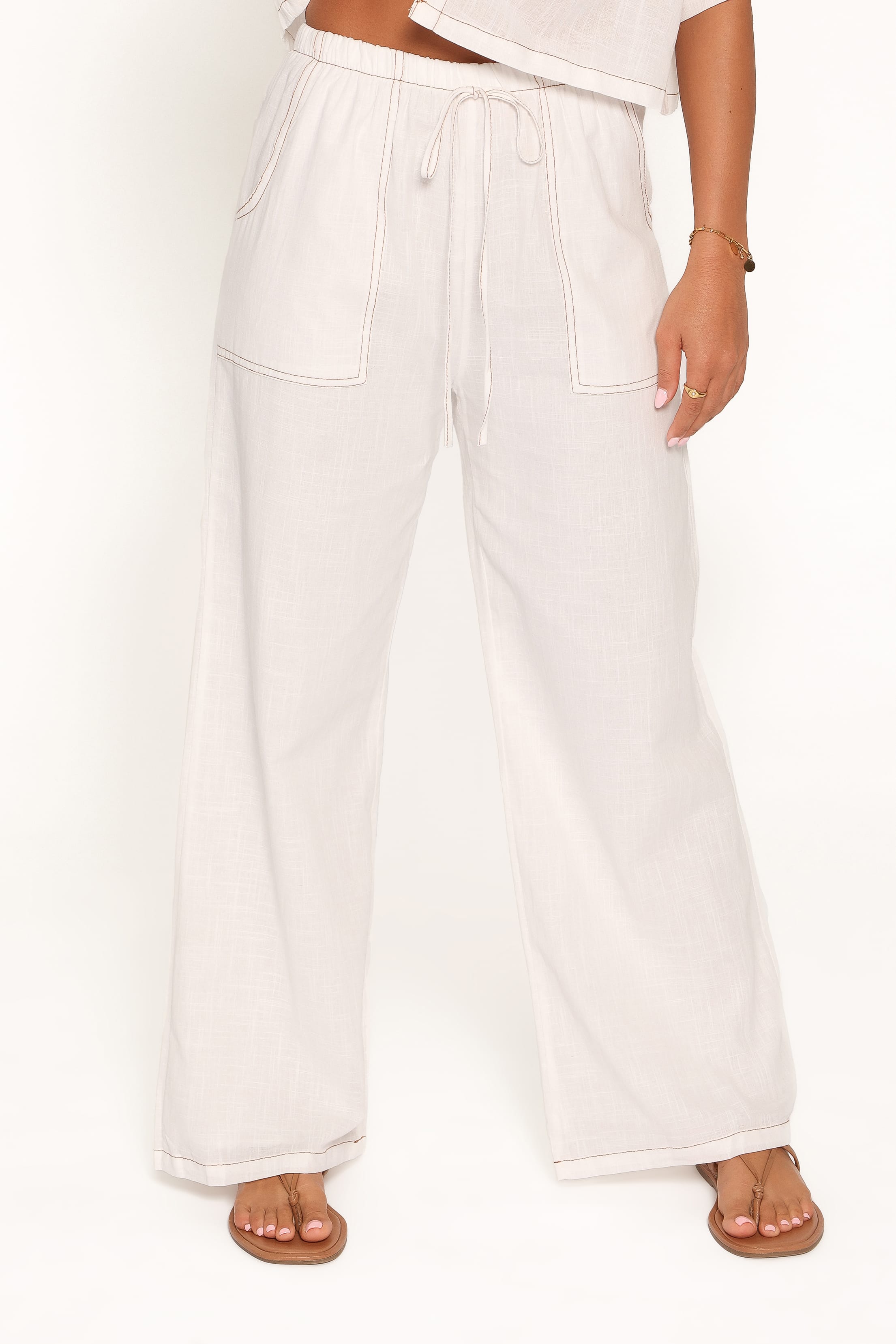 SETS Jill Pant Set - White