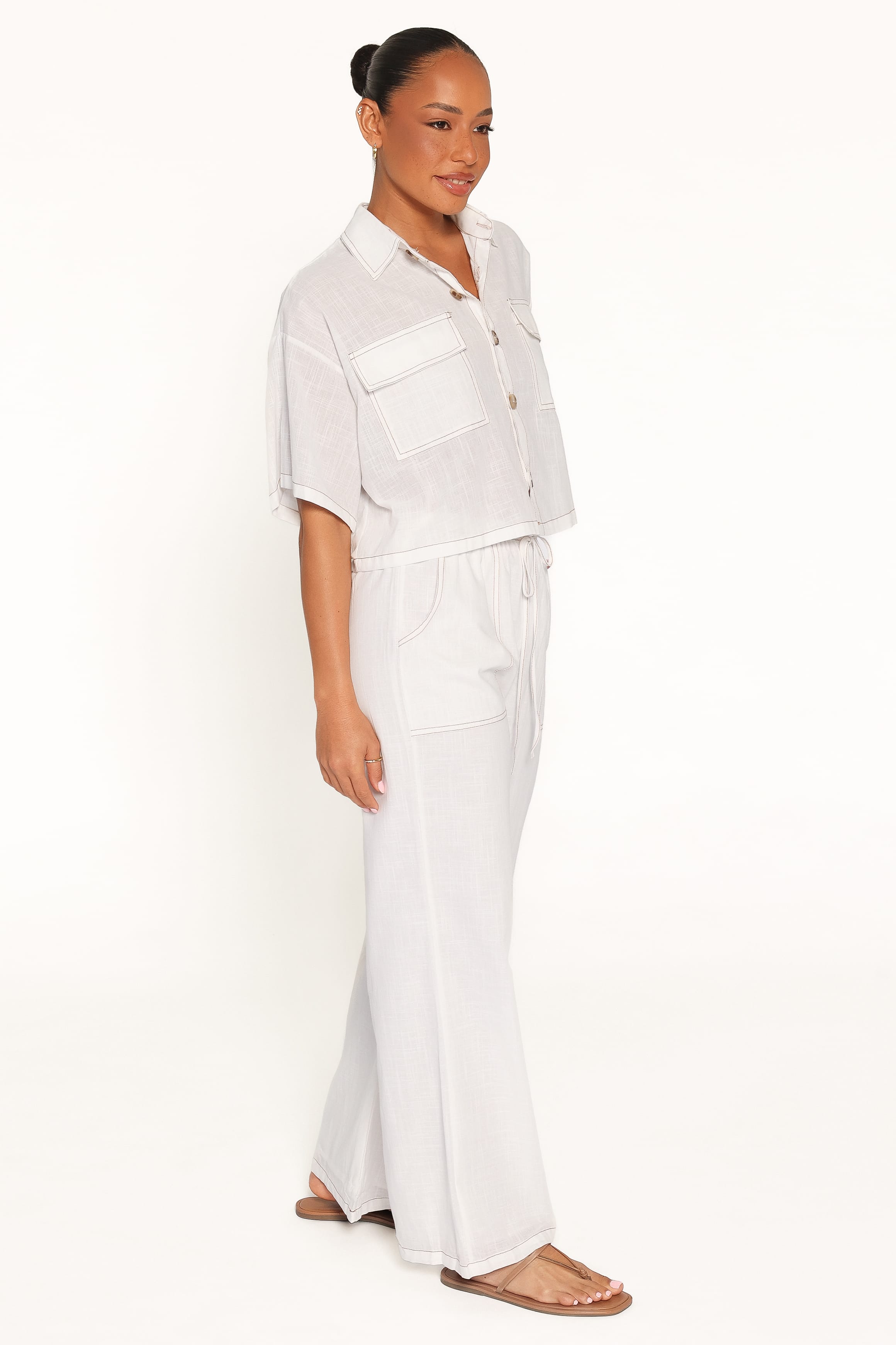 SETS Jill Pant Set - White