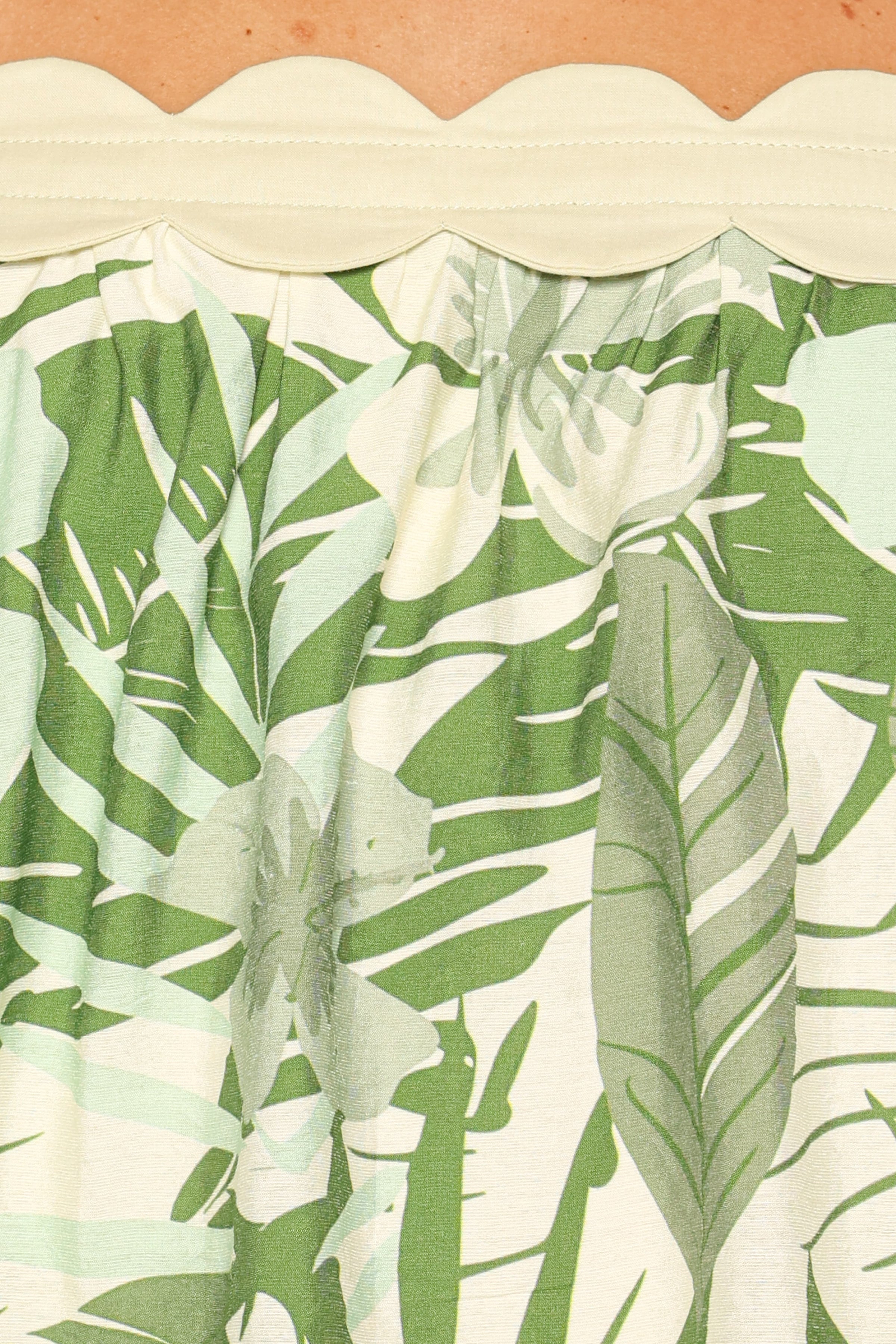 SETS Lillian Short Set - Green Leaf