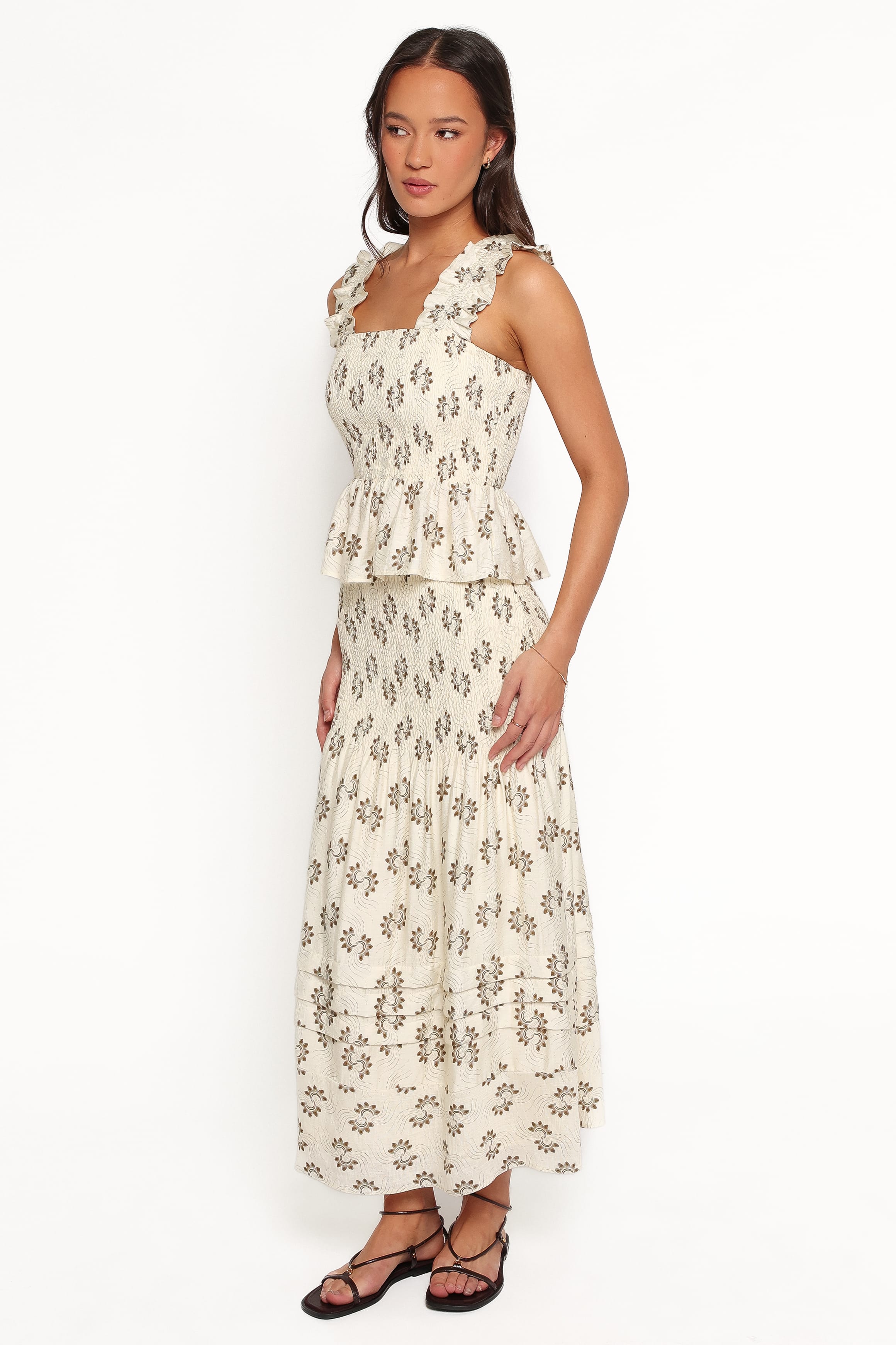 SETS Sofia Skirt Set - Cream