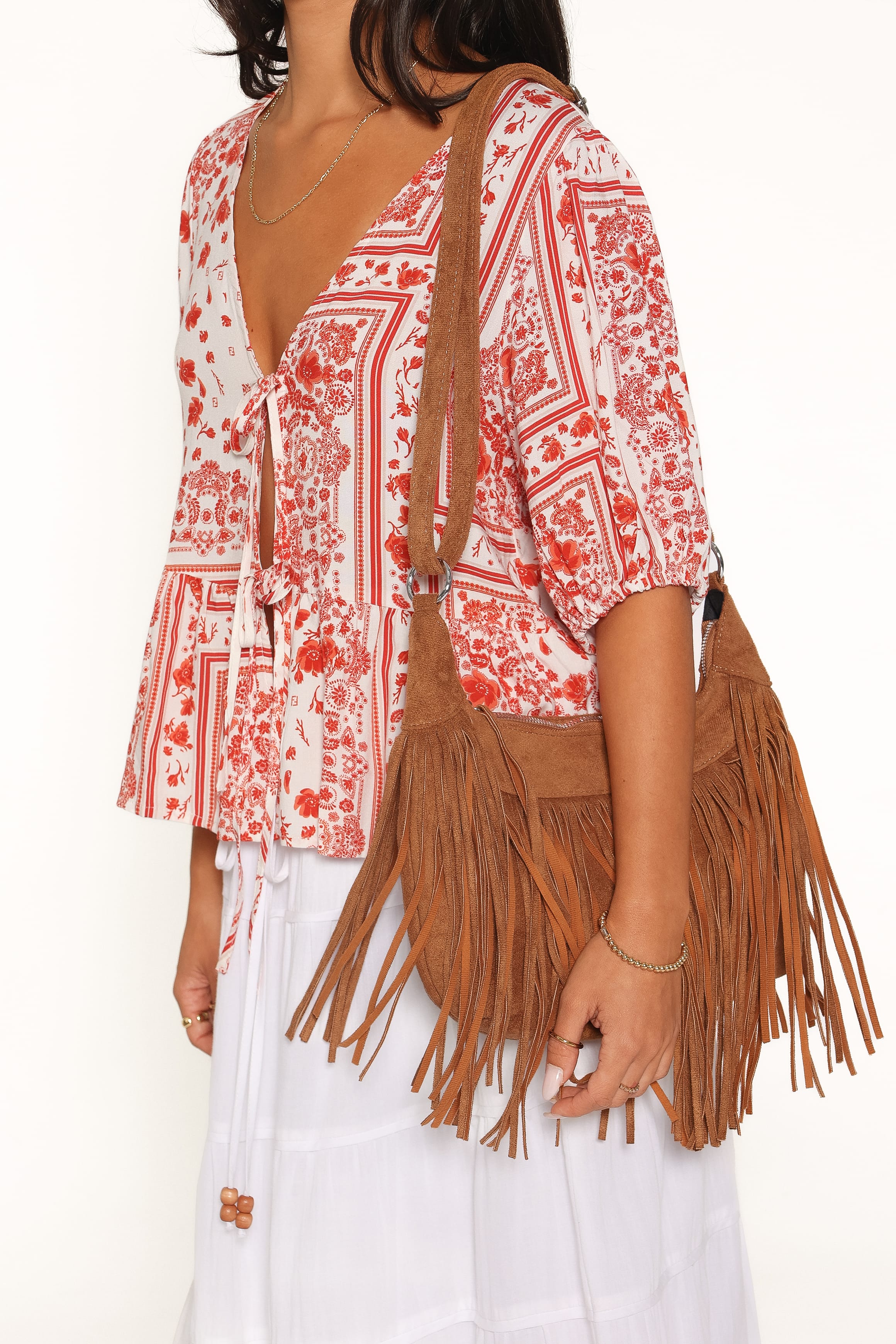 TOPS Dory Top - Red Bandana