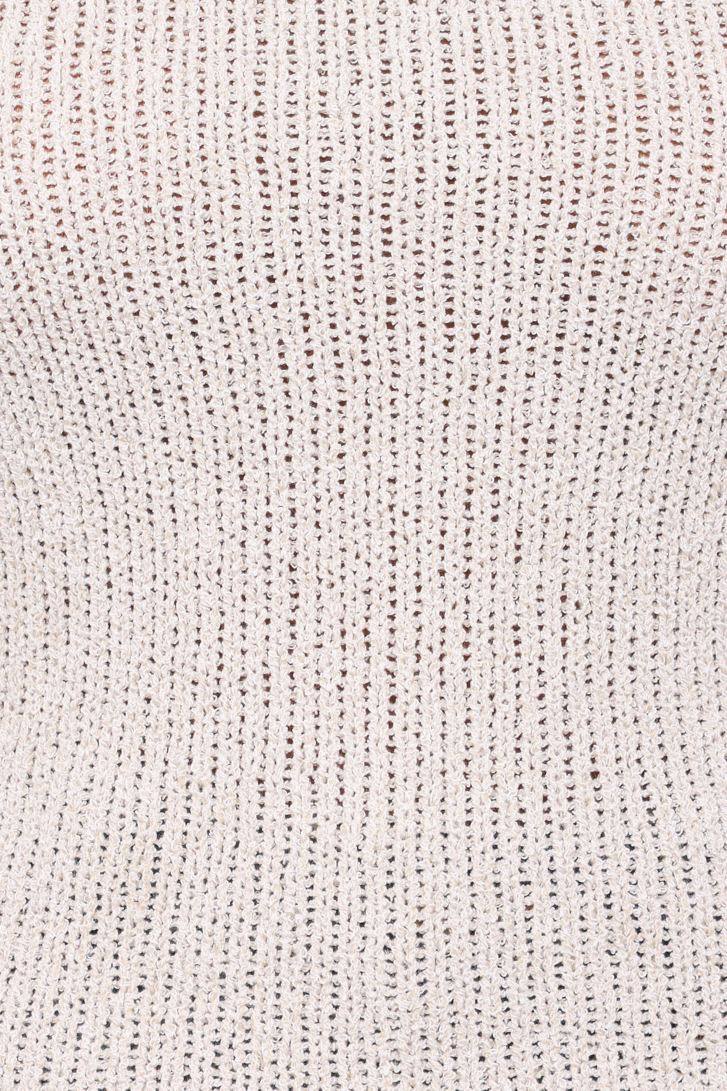 TOPS Jutta One Shoulder Knit Top - Beige