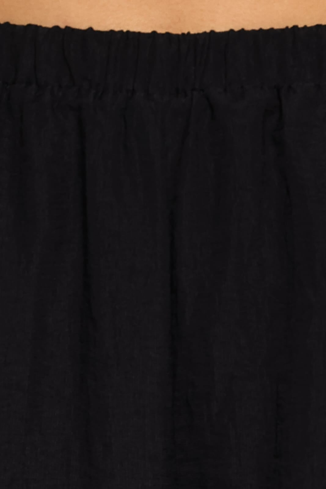 TOPS Vayla Sheer Panel Top - Black