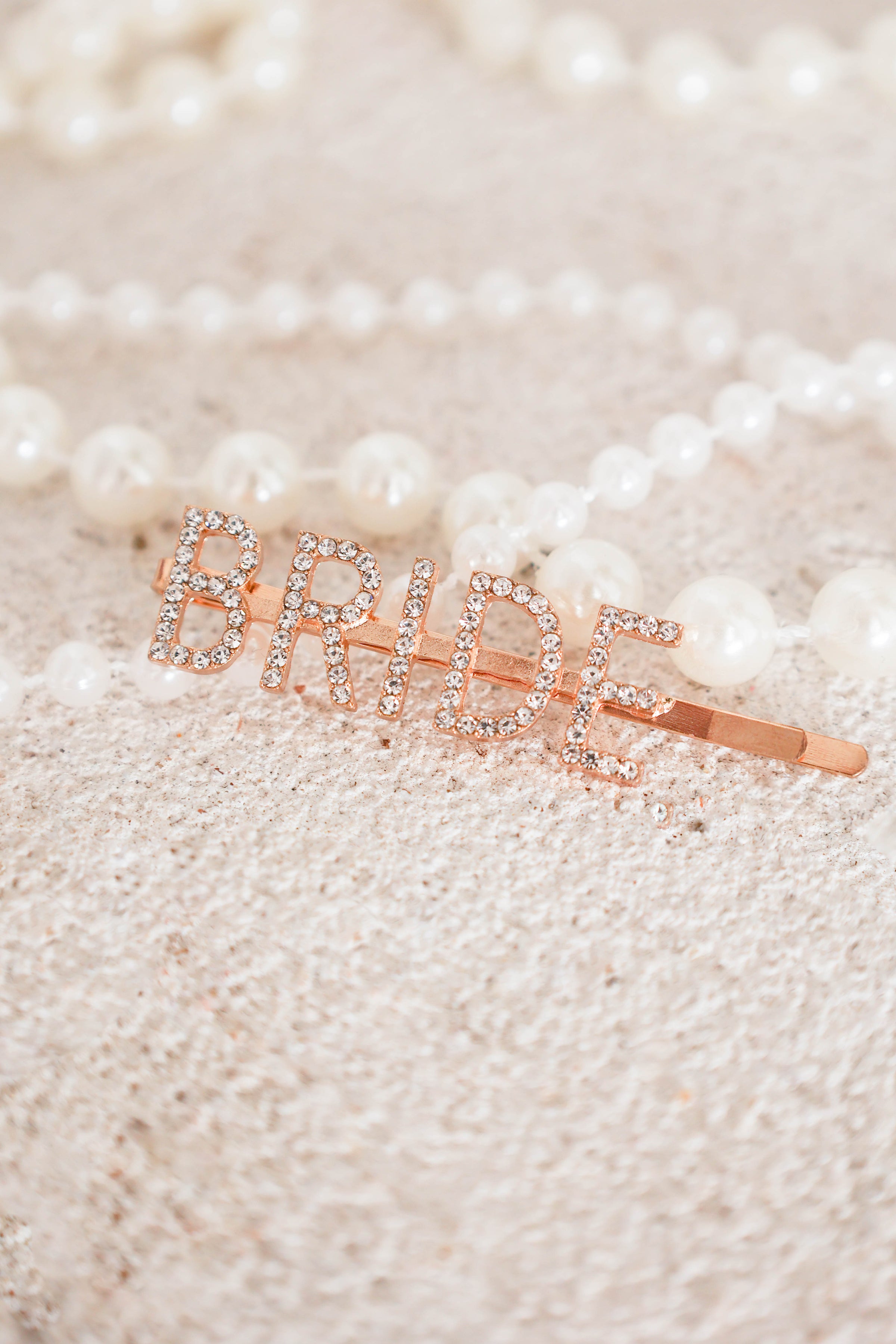 Petal and Pup USA ACCESSORIES Bride Hair Pin - Gold One Size