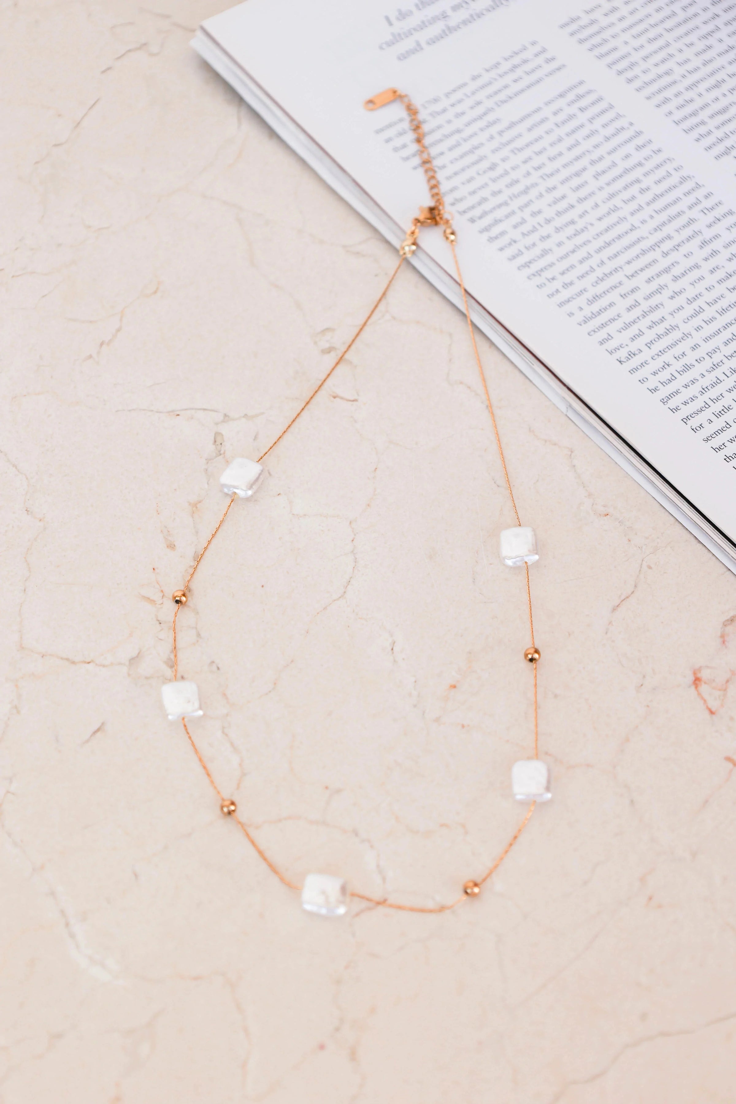 Petal and Pup USA ACCESSORIES Roma Necklace - Gold One Size