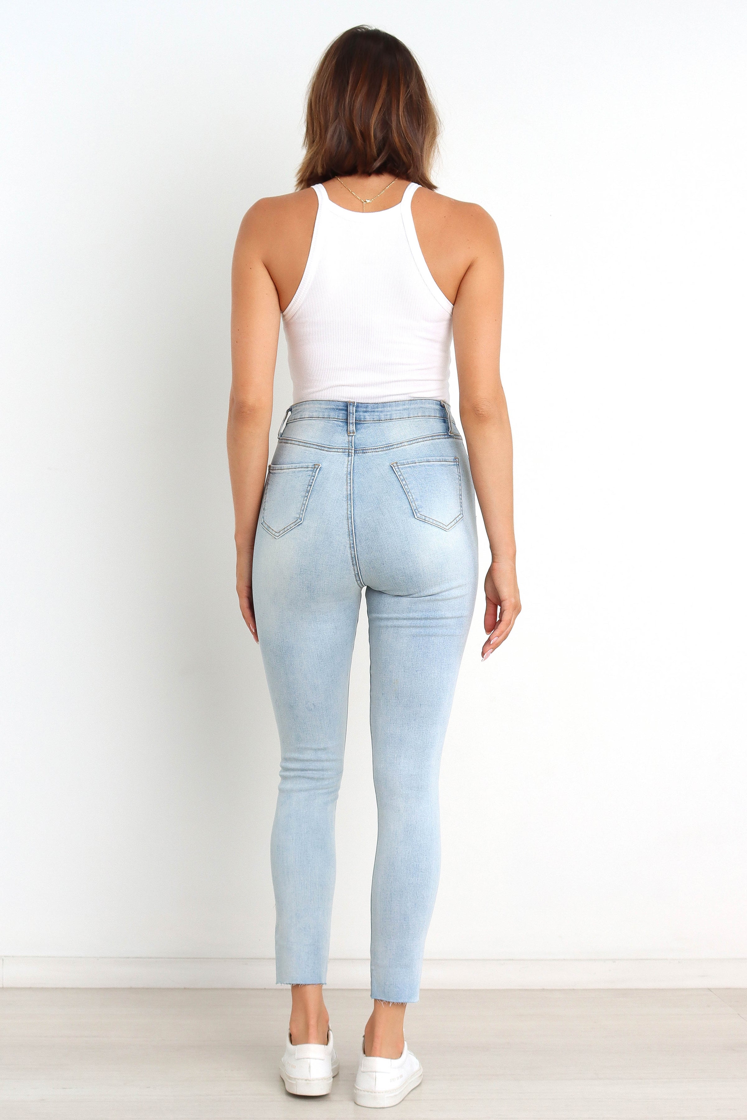 Petal and Pup USA BOTTOMS Hadie Jeans - Light Blue Wash