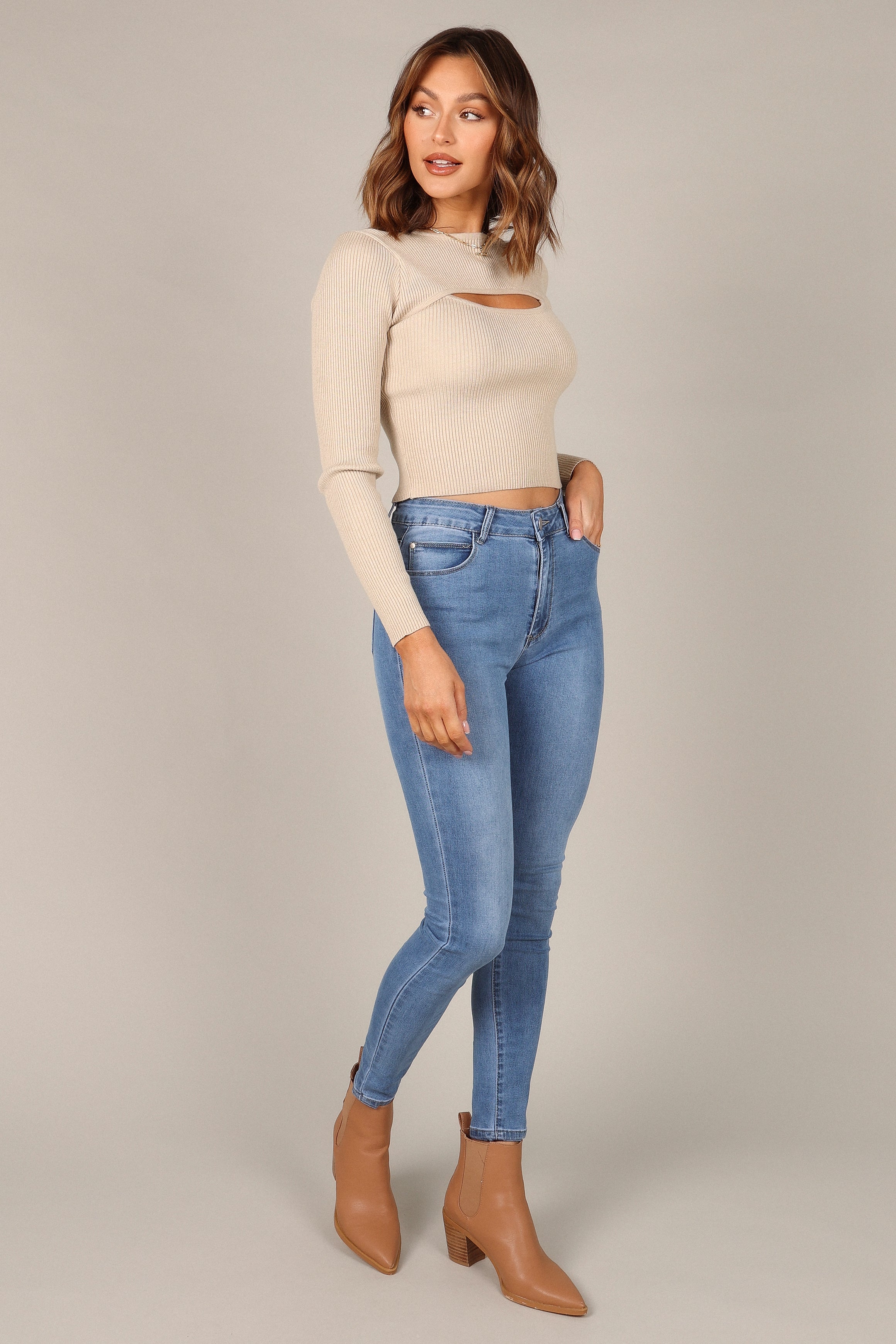 Petal and Pup USA BOTTOMS Jenny Jeans - Light Blue Wash