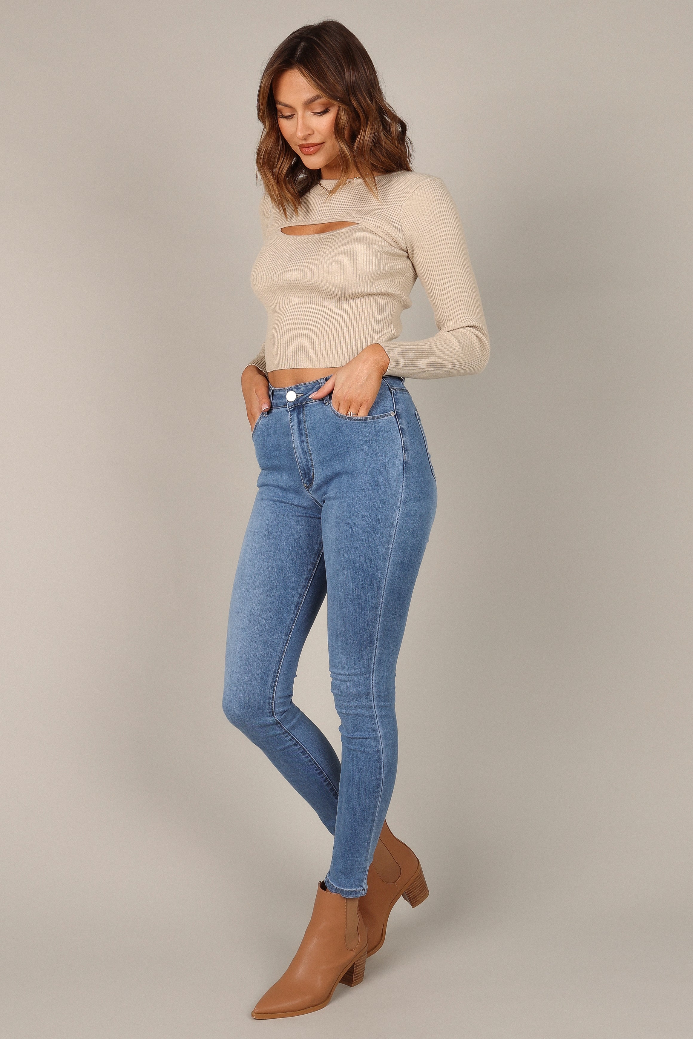 Petal and Pup USA BOTTOMS Jenny Jeans - Light Blue Wash