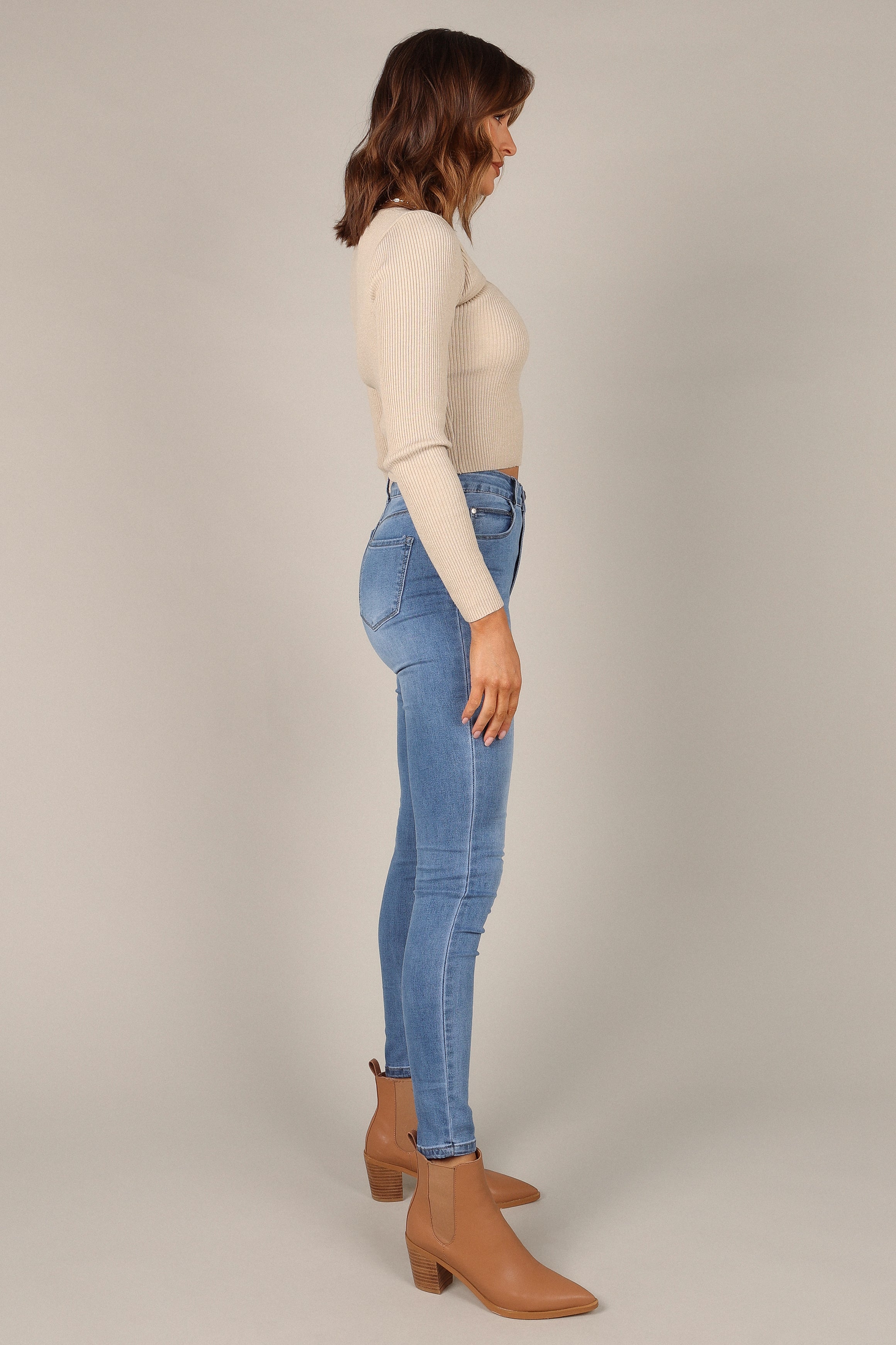 Petal and Pup USA BOTTOMS Jenny Jeans - Light Blue Wash