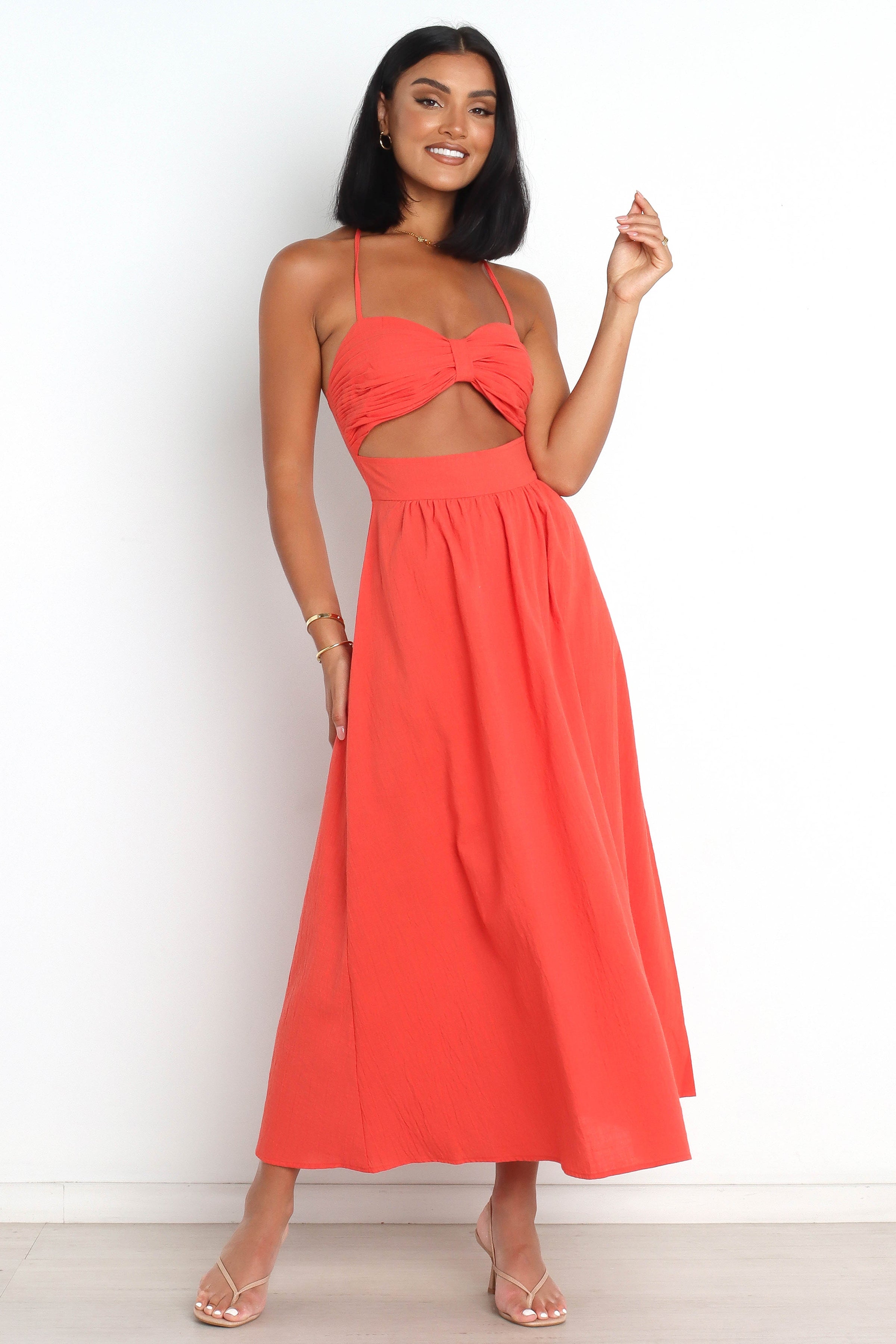 Petal and Pup USA DRESSES Boat Dress - Spice