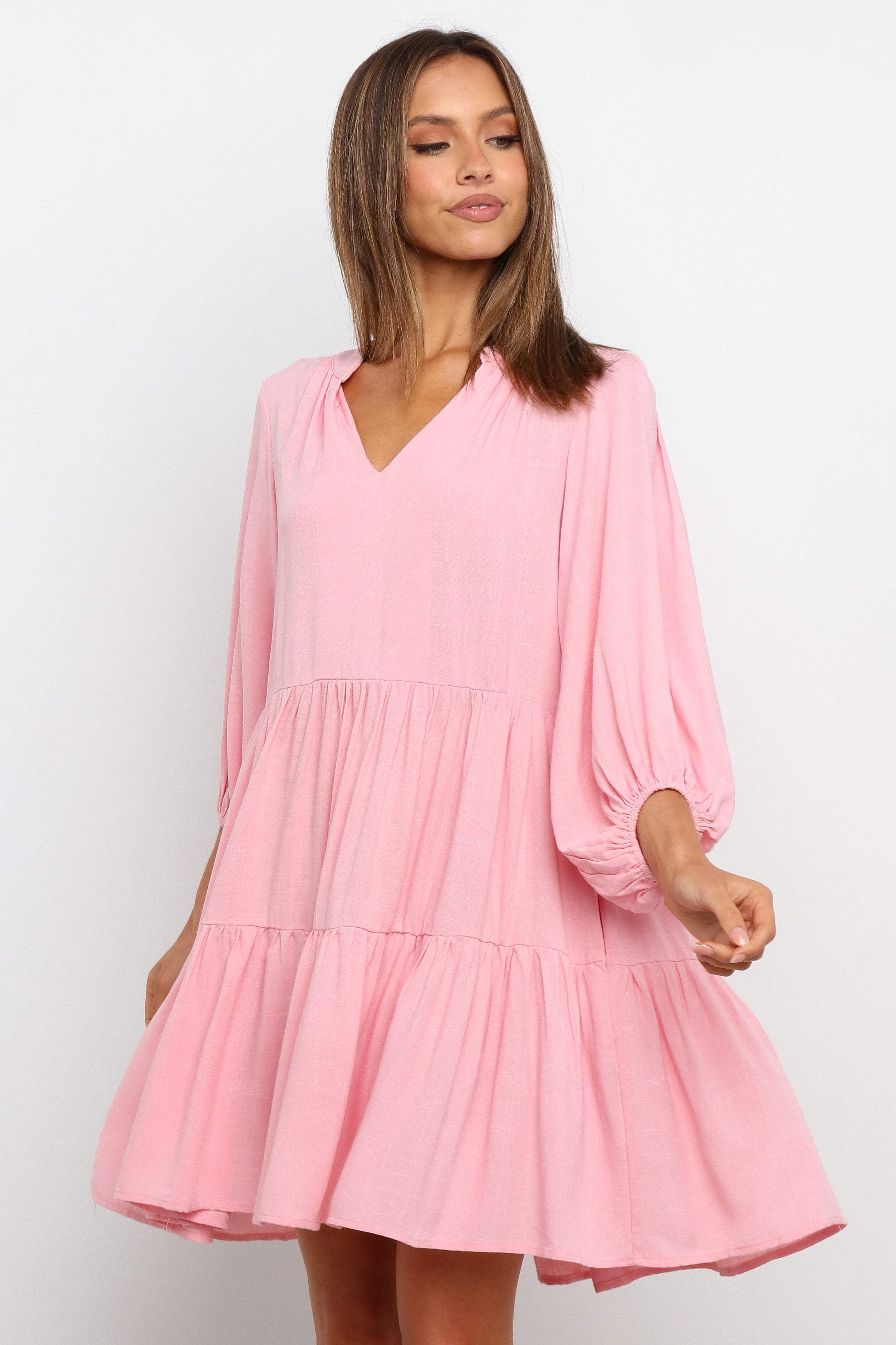 DRESSES ***Drayco Dress - Pink (DESCRIPTION)