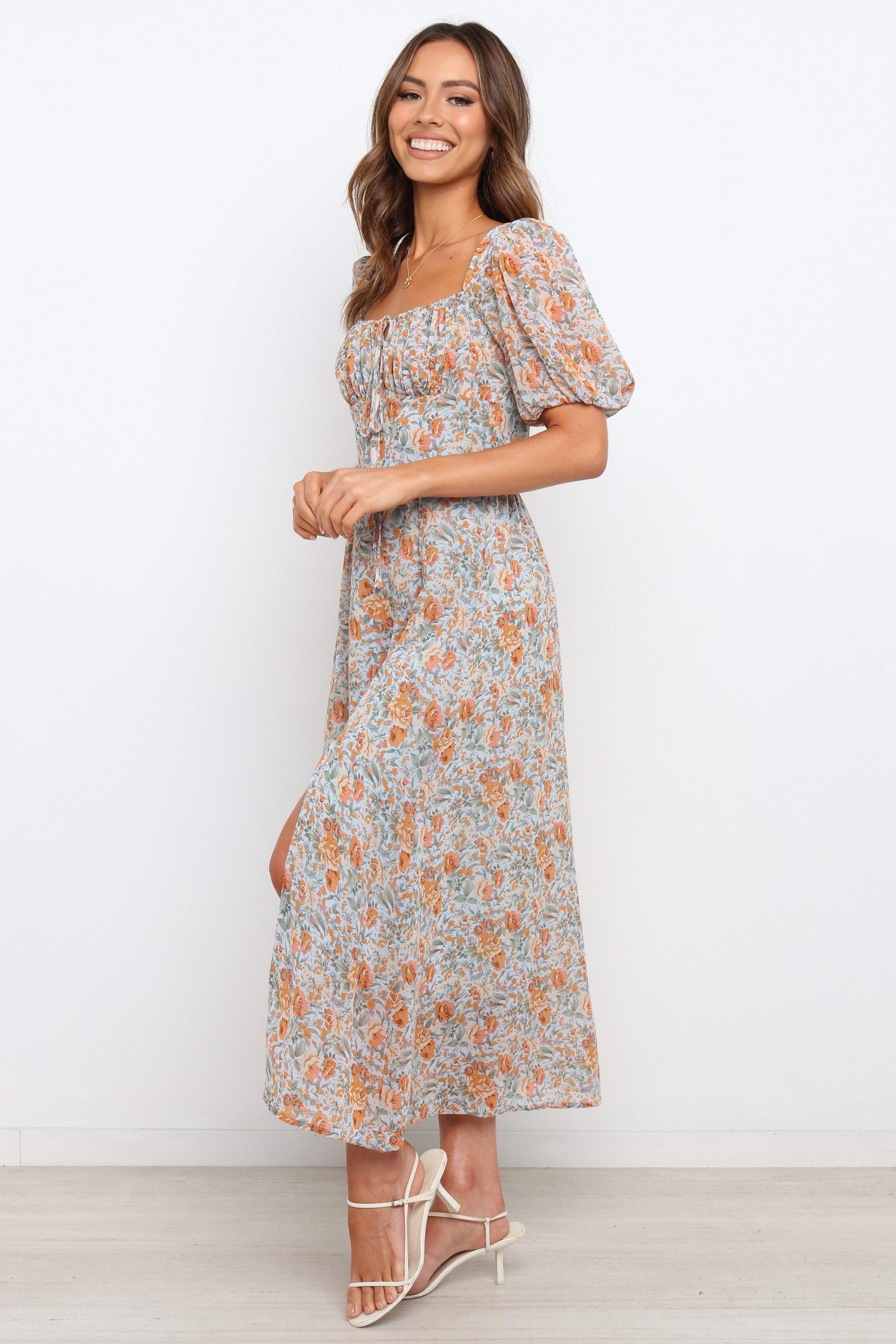 Petal and Pup USA DRESSES Gelasius Dress - Blue