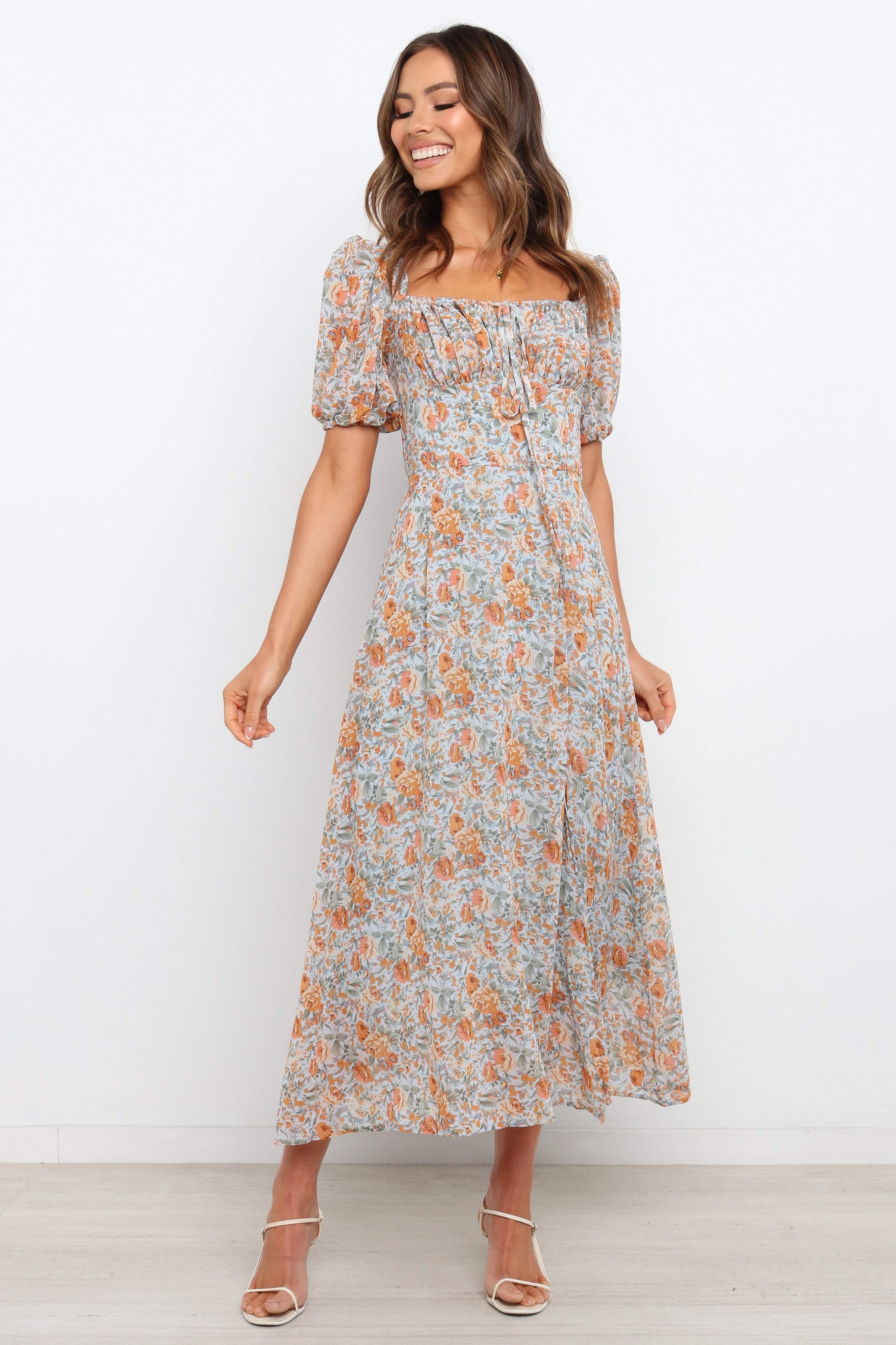 Petal and Pup USA DRESSES Gelasius Dress - Blue