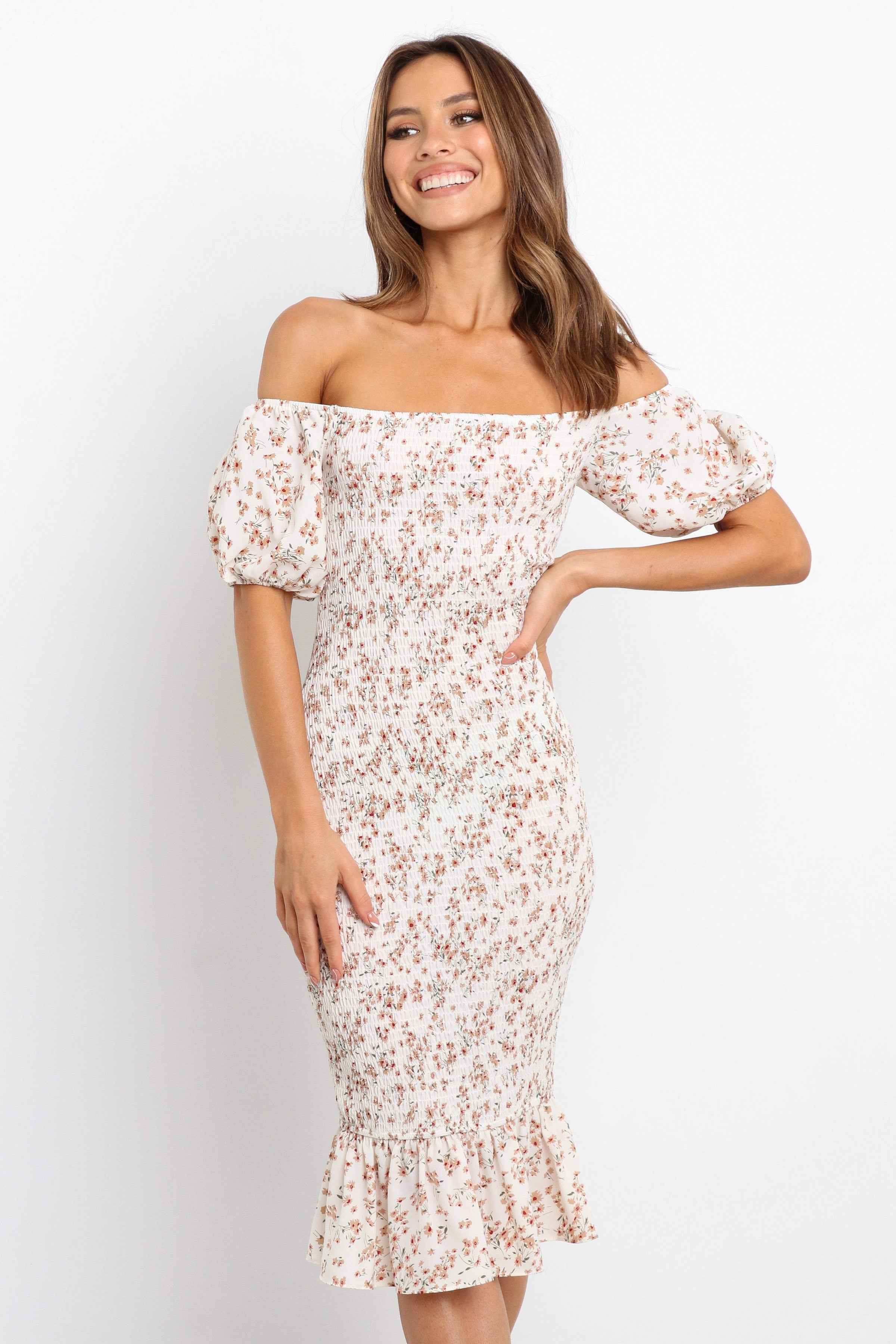 Petal and Pup USA DRESSES Vanna Dress - Ivory 13/12