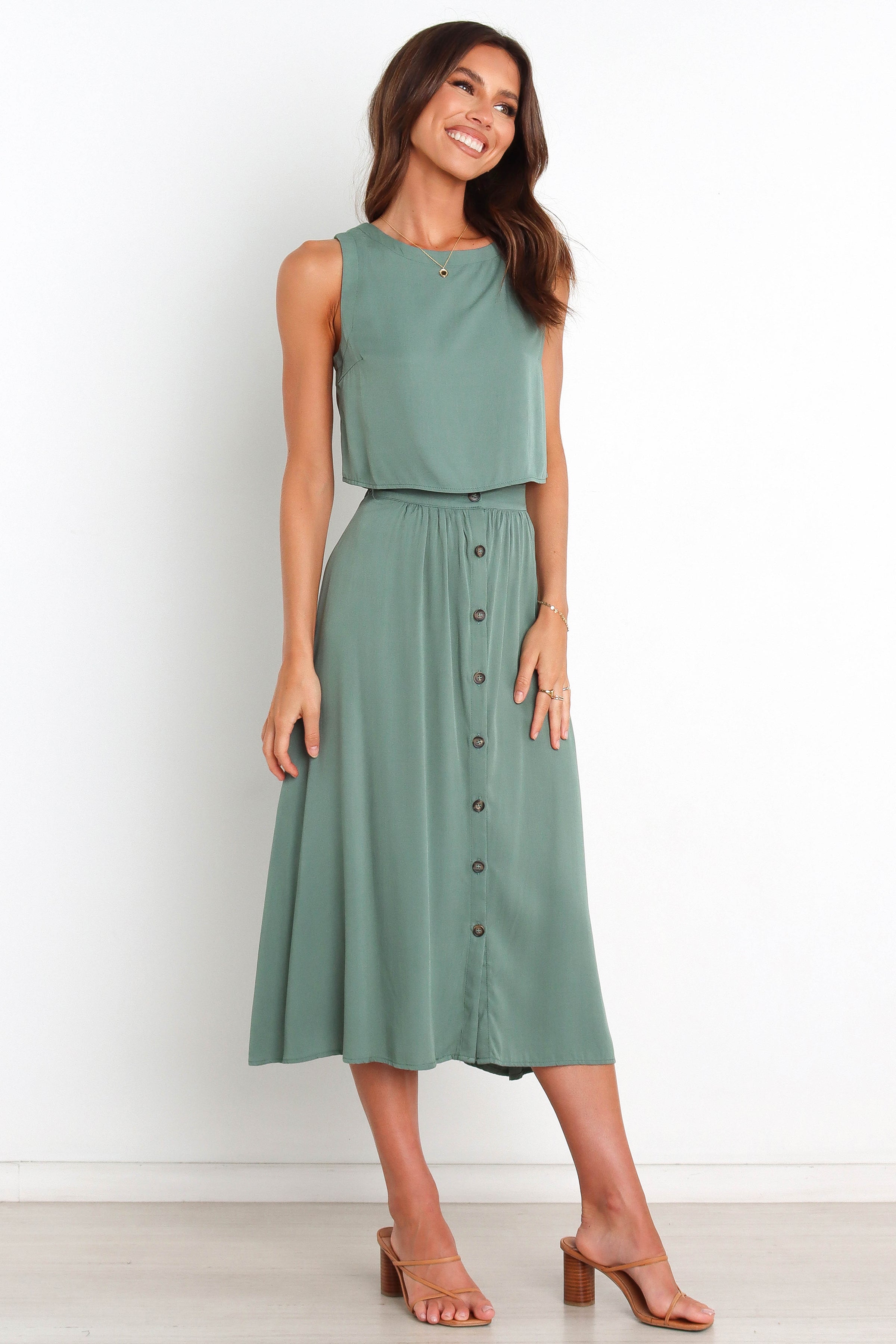 Petal and Pup USA TOPS Ava Top - Green