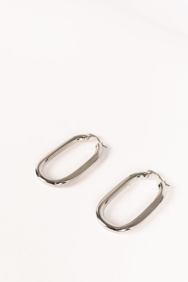 Mae Earrings - Silver