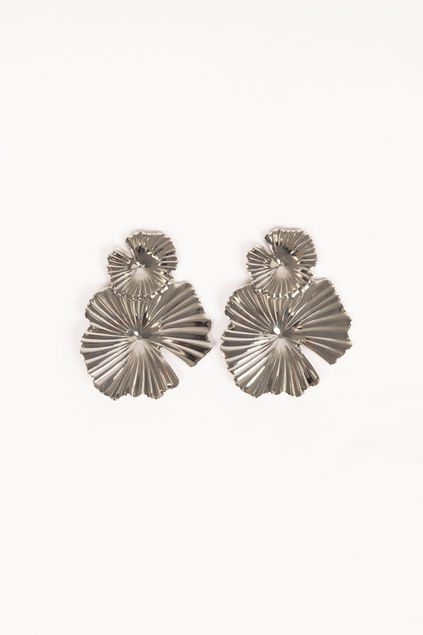 Delia Earrings - Silver