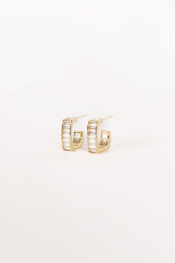 Tiffany Hoop Earrings - Gold