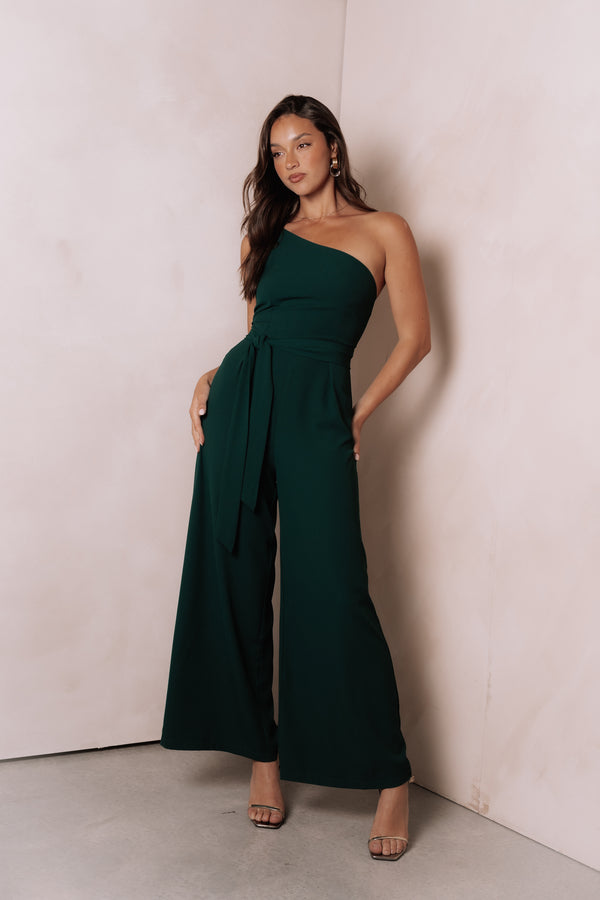 Leyton Jumpsuit - Emerald