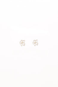 Gisella Flower Earrings - White