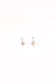 Marlowe Flower Earrings - Gold