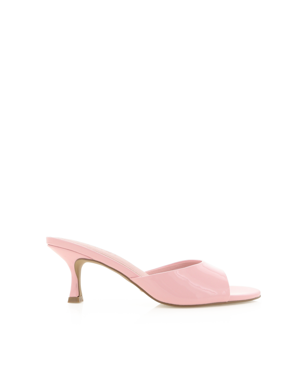 Addy Heels - Ice Pink Patent