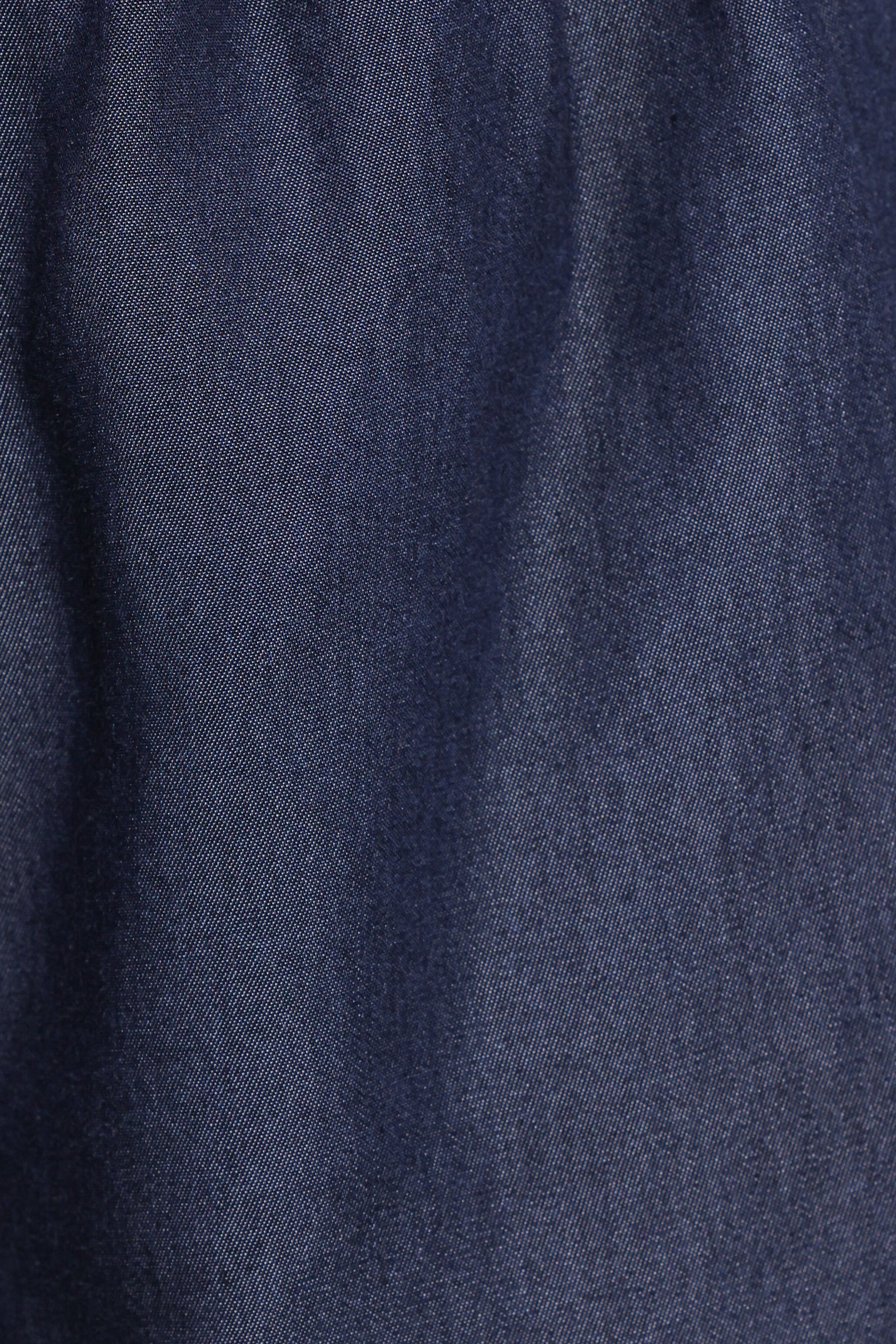 Aaliyah Chambray Shorts - Dark Wash