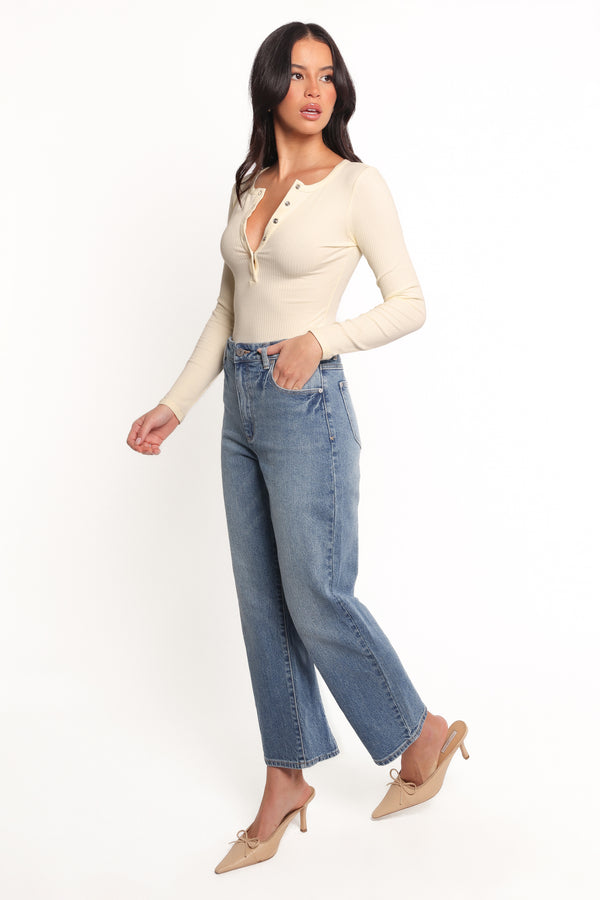 Abrand Venice Straight Jeans - Amara