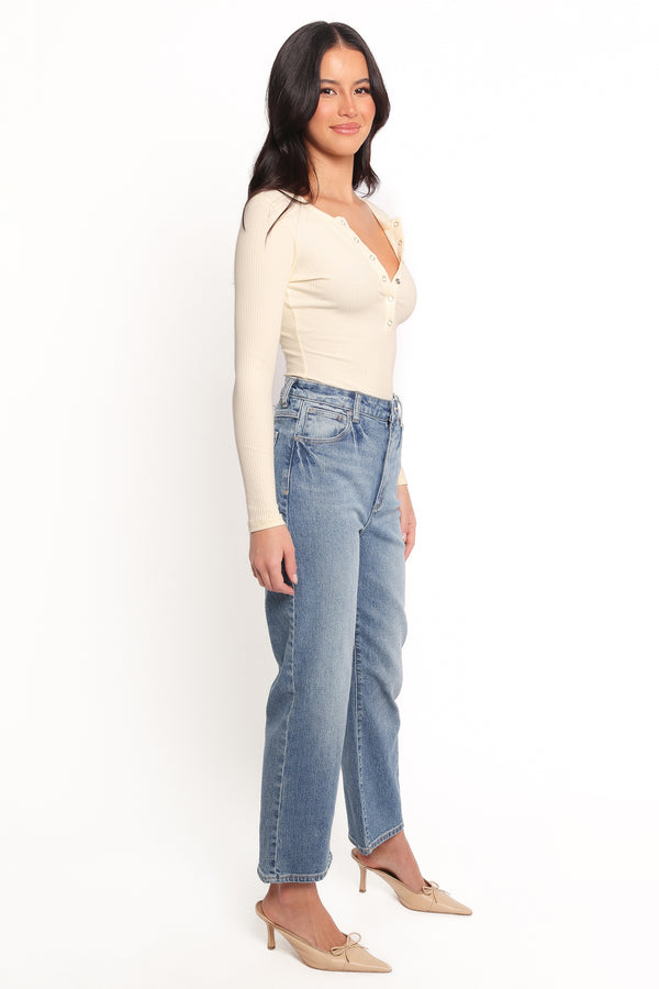 Abrand Venice Straight Jeans - Amara