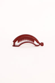 Alegra Hair Clip - Brown