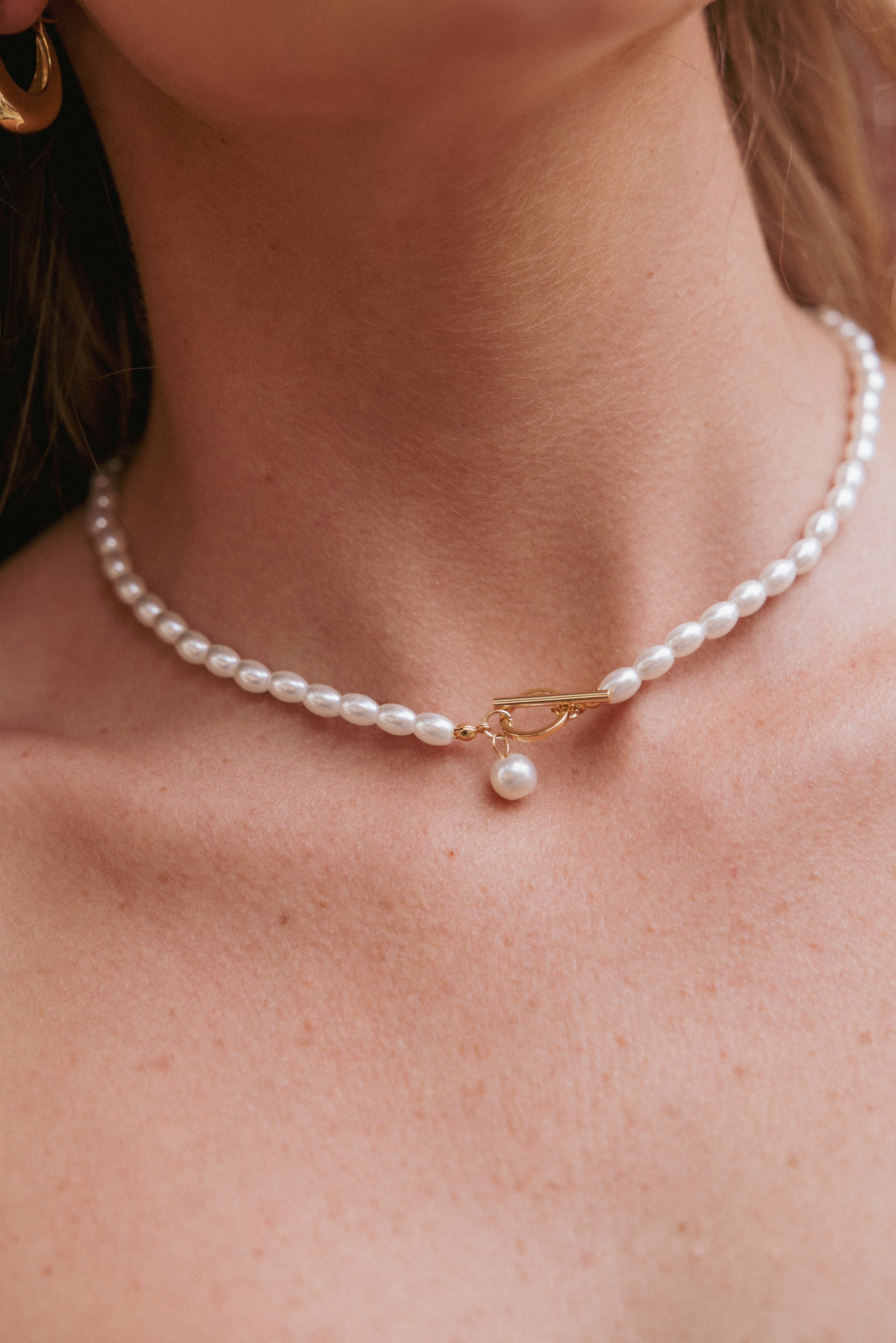 Alira Necklace - Pearl